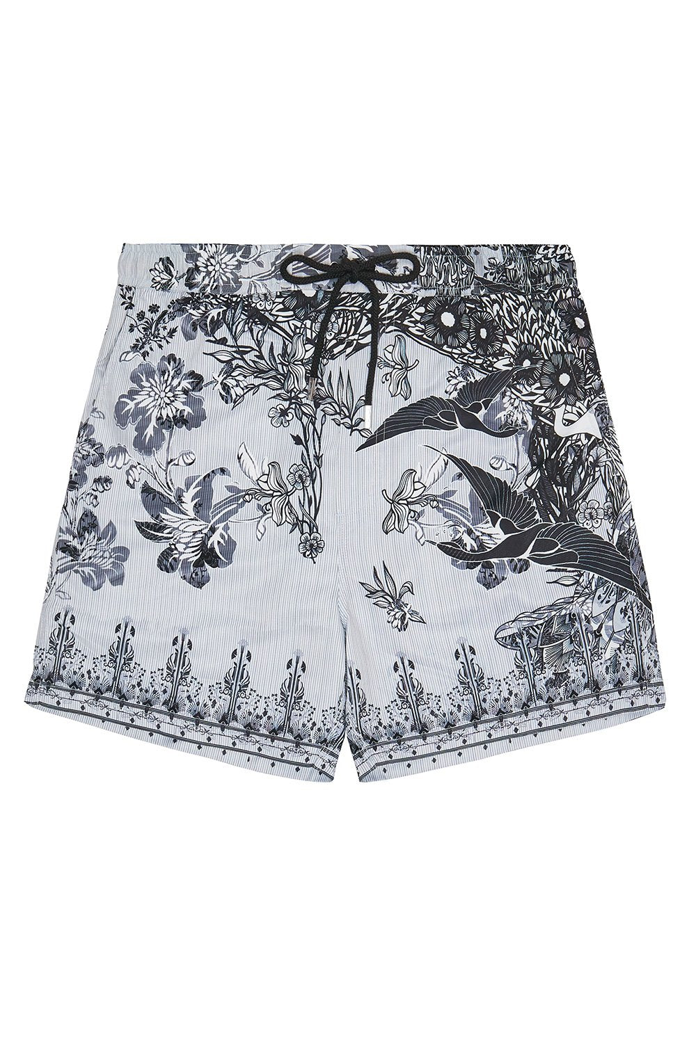 ELASTIC WAIST BOARDSHORT SILVER LININGS