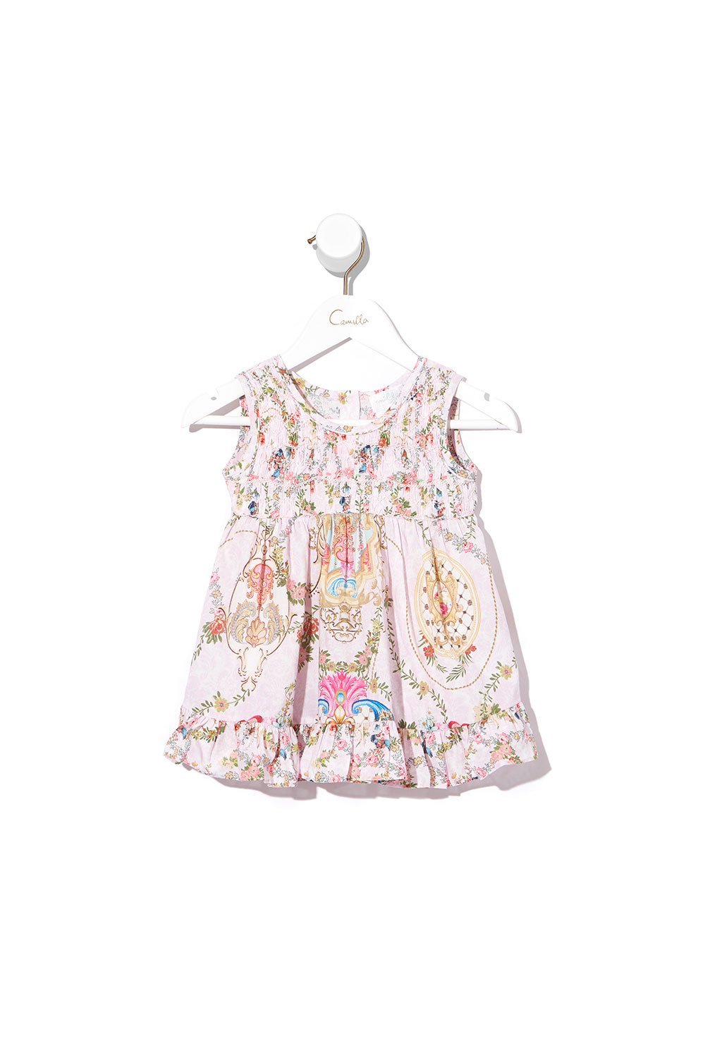 BABIES SMOCK DRESS LITTLE PETAL