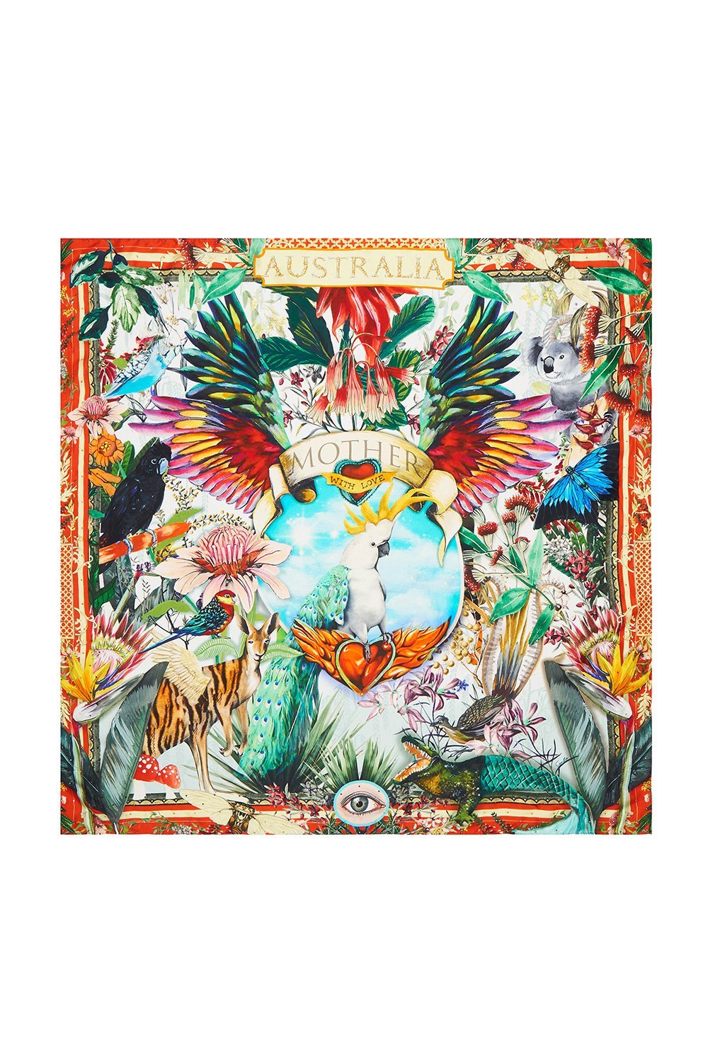 LARGE SQUARE SCARF FARAWAY TREE