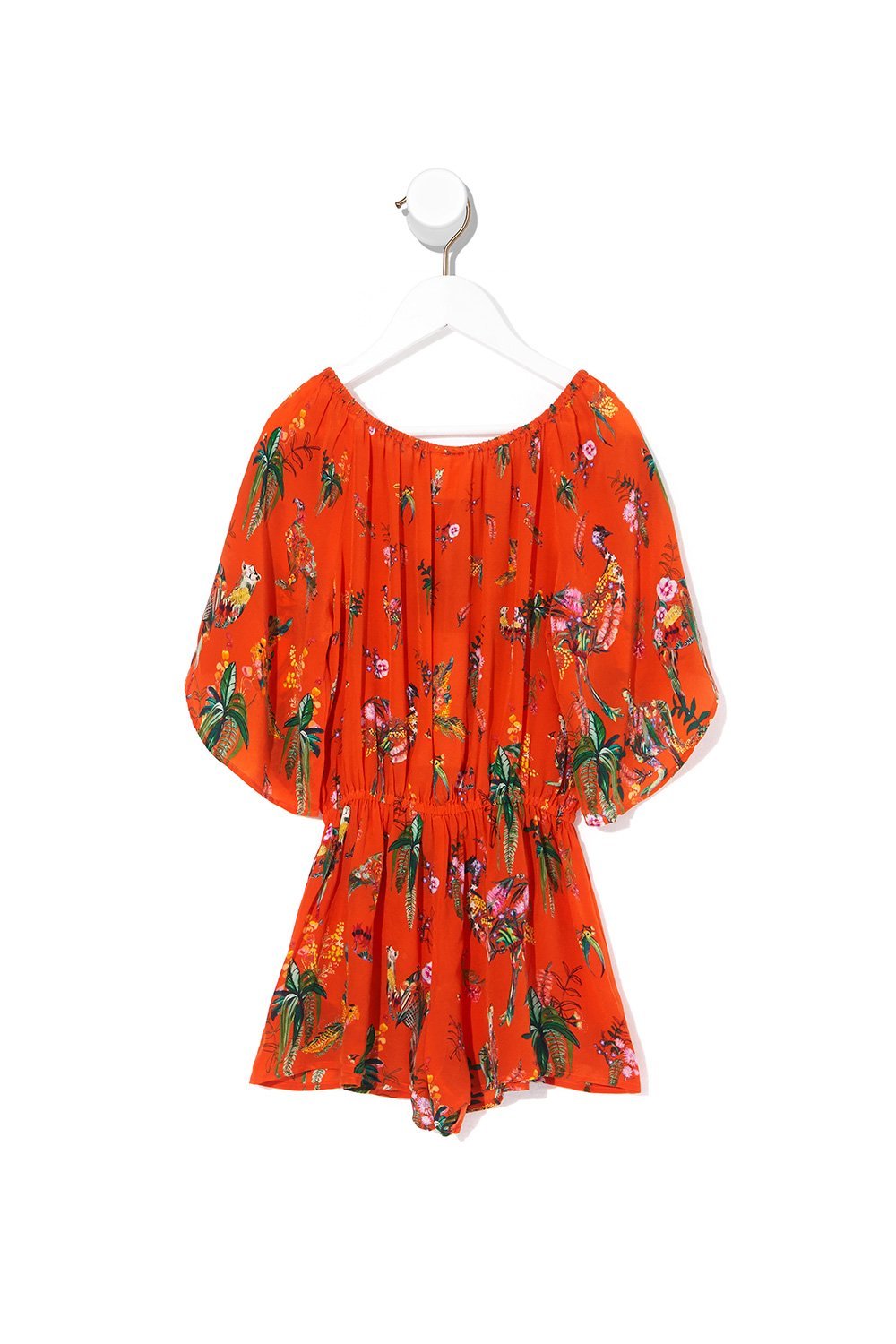 KIDS 3/4 FLARE SLEEVE PLAYSUIT PARADISE CIRCUS