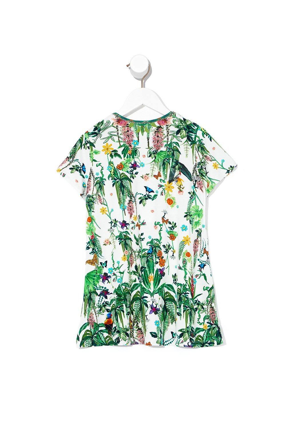 INFANTS TSHIRT DRESS WITH FLARE HEM DAINTREE DARLING