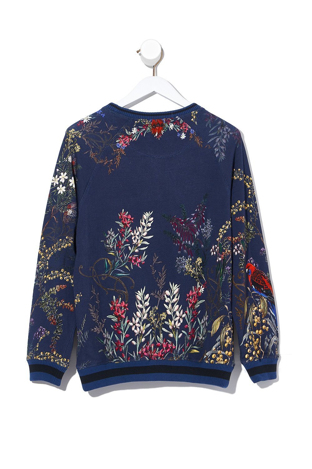 MEN'S ROUND NECK SWEATER WINGS IN ARMS