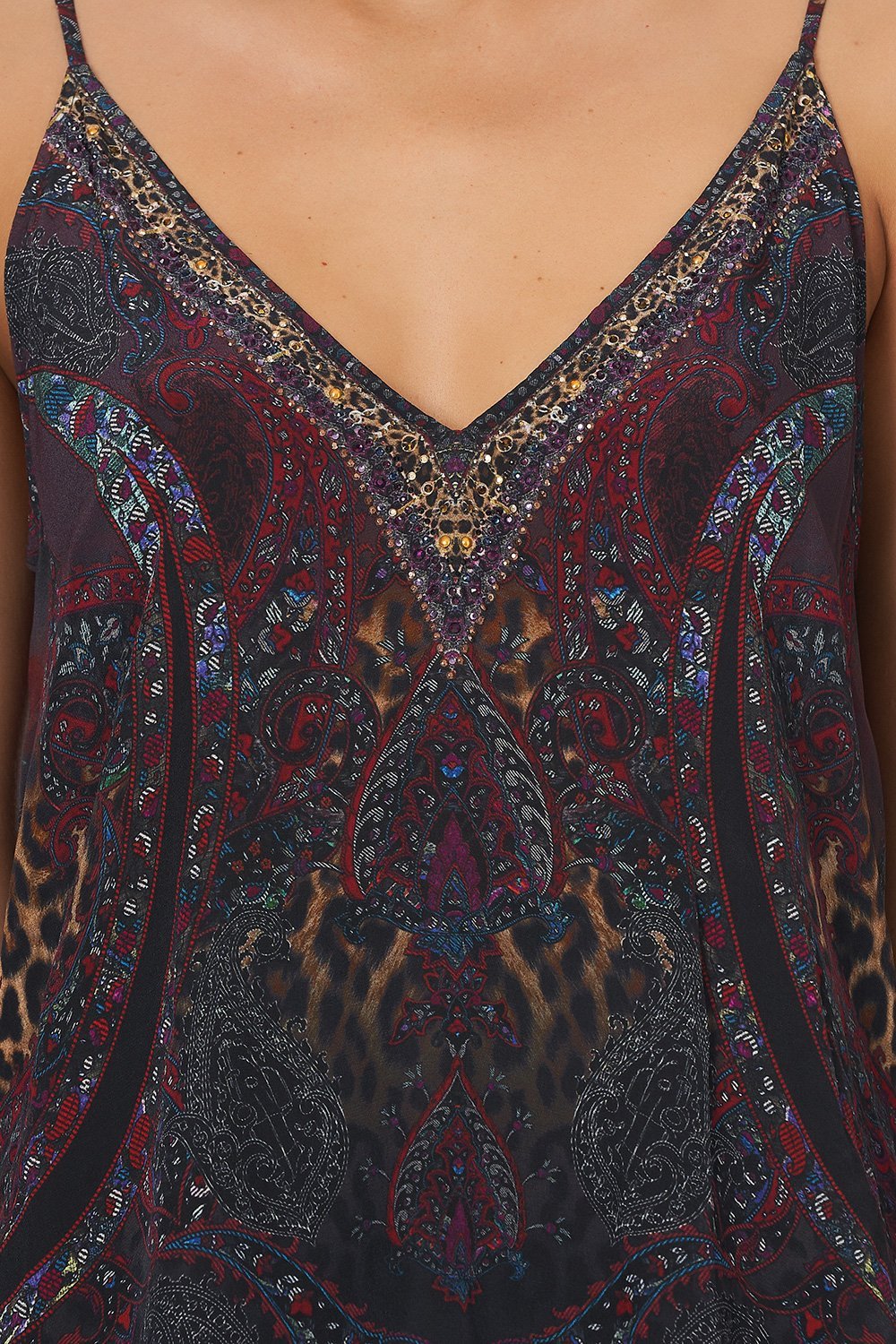 V NECK CAMI THE SMOKING LOUNGE