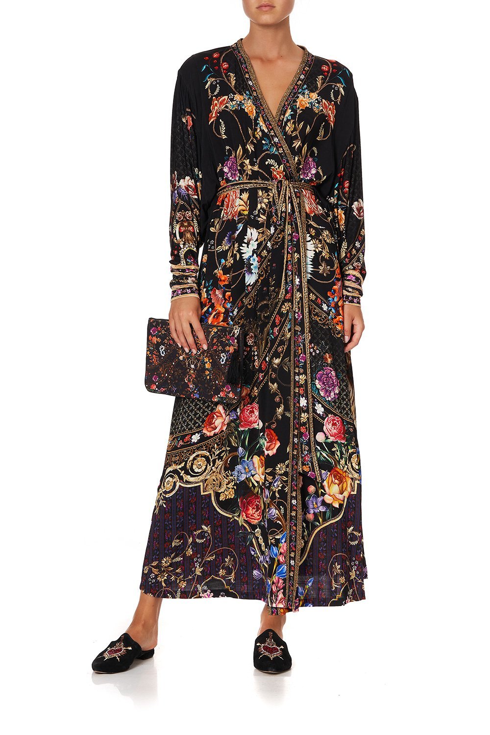 SMALL CANVAS CLUTCH BLUSHING MANOR