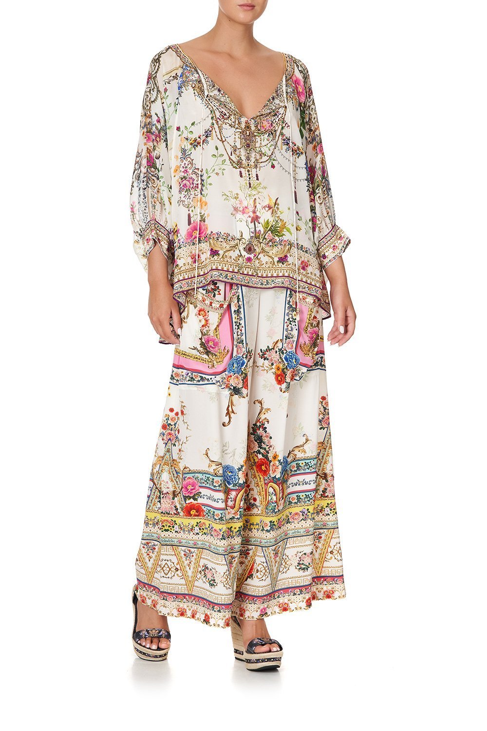 RAGLAN SLEEVE BLOUSE WITH CUFF BY THE MEADOW