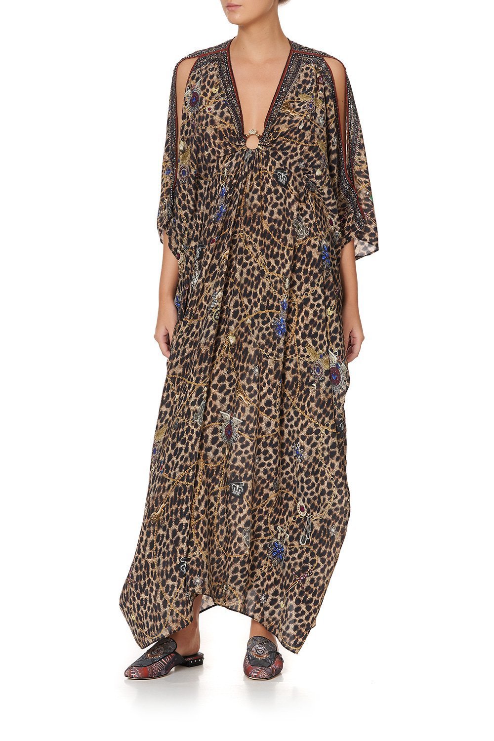 SPLIT SLEEVE KAFTAN WITH HARDWARE POETIC ANARCHY