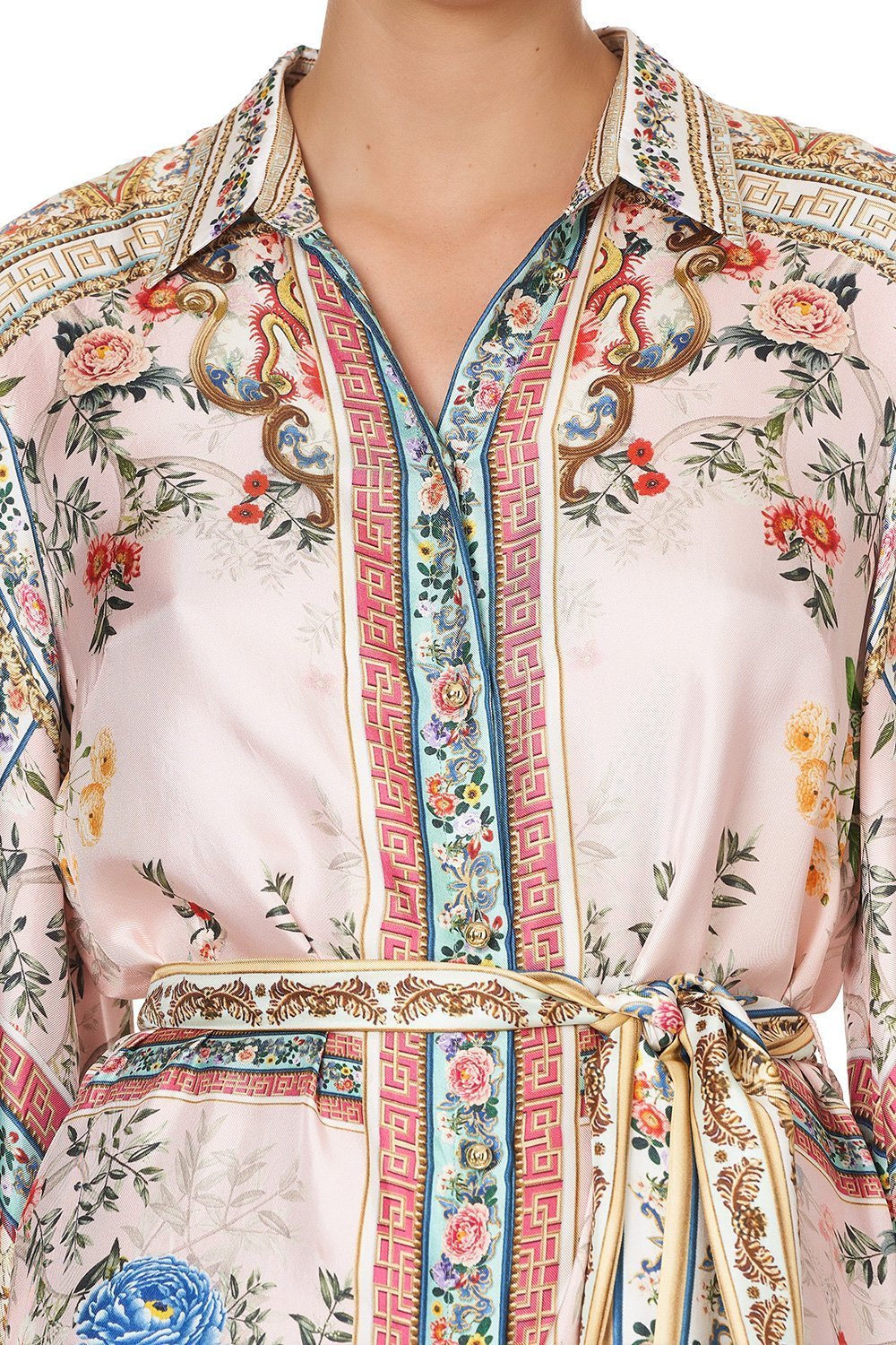 HIGH LOW MIDI SHIRT DRESS PARTY IN THE PALACE