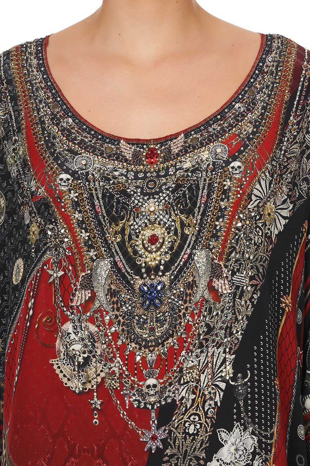 SCOOP BACK HEM DRESS LONDON CALLING