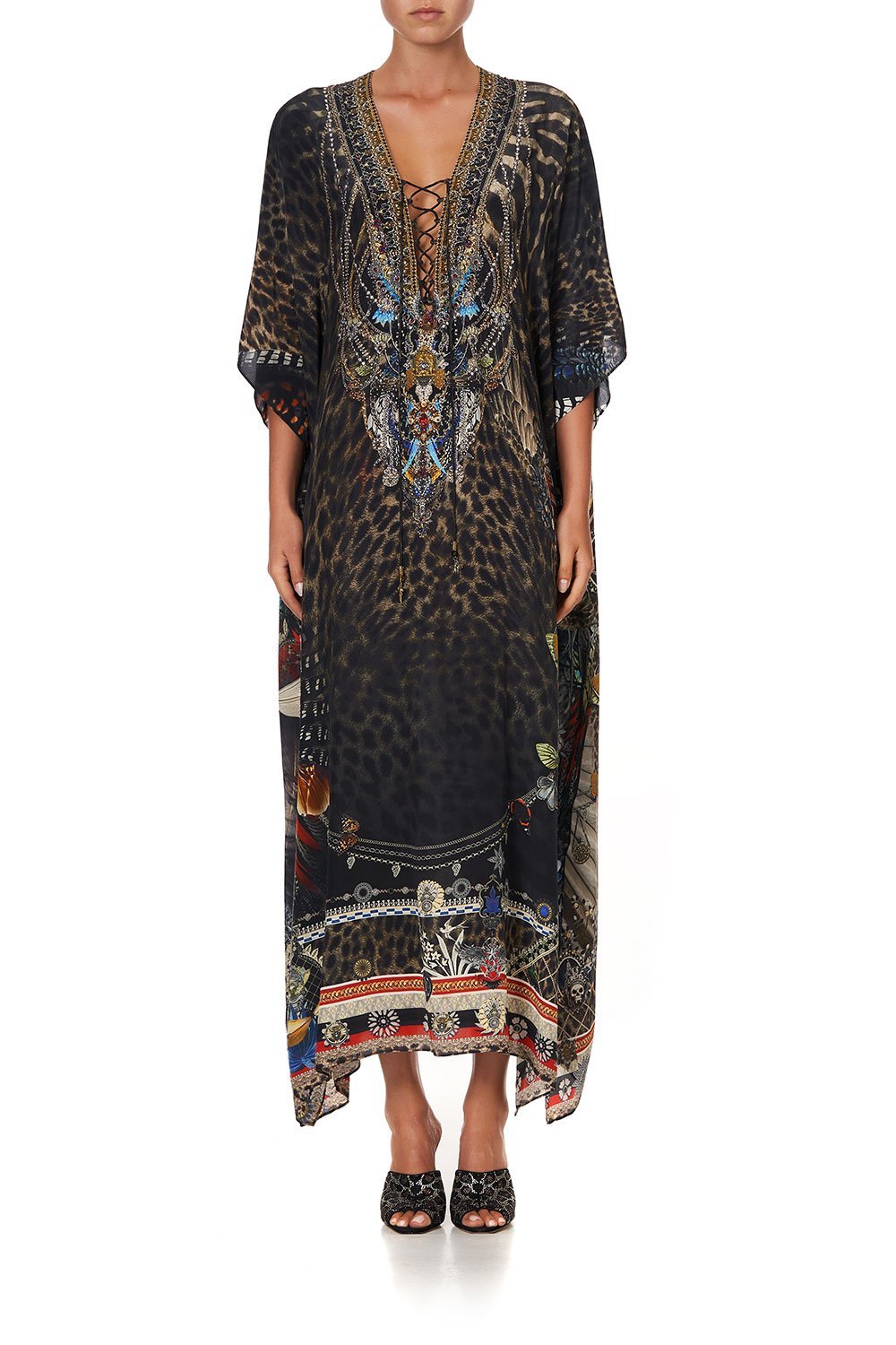 LACE UP KAFTAN TREASURE CHASER