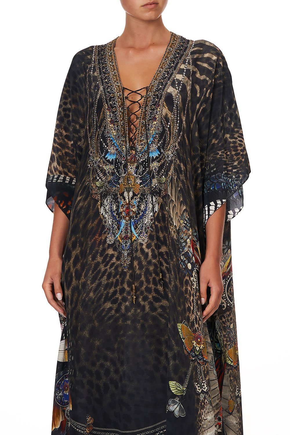 LACE UP KAFTAN TREASURE CHASER