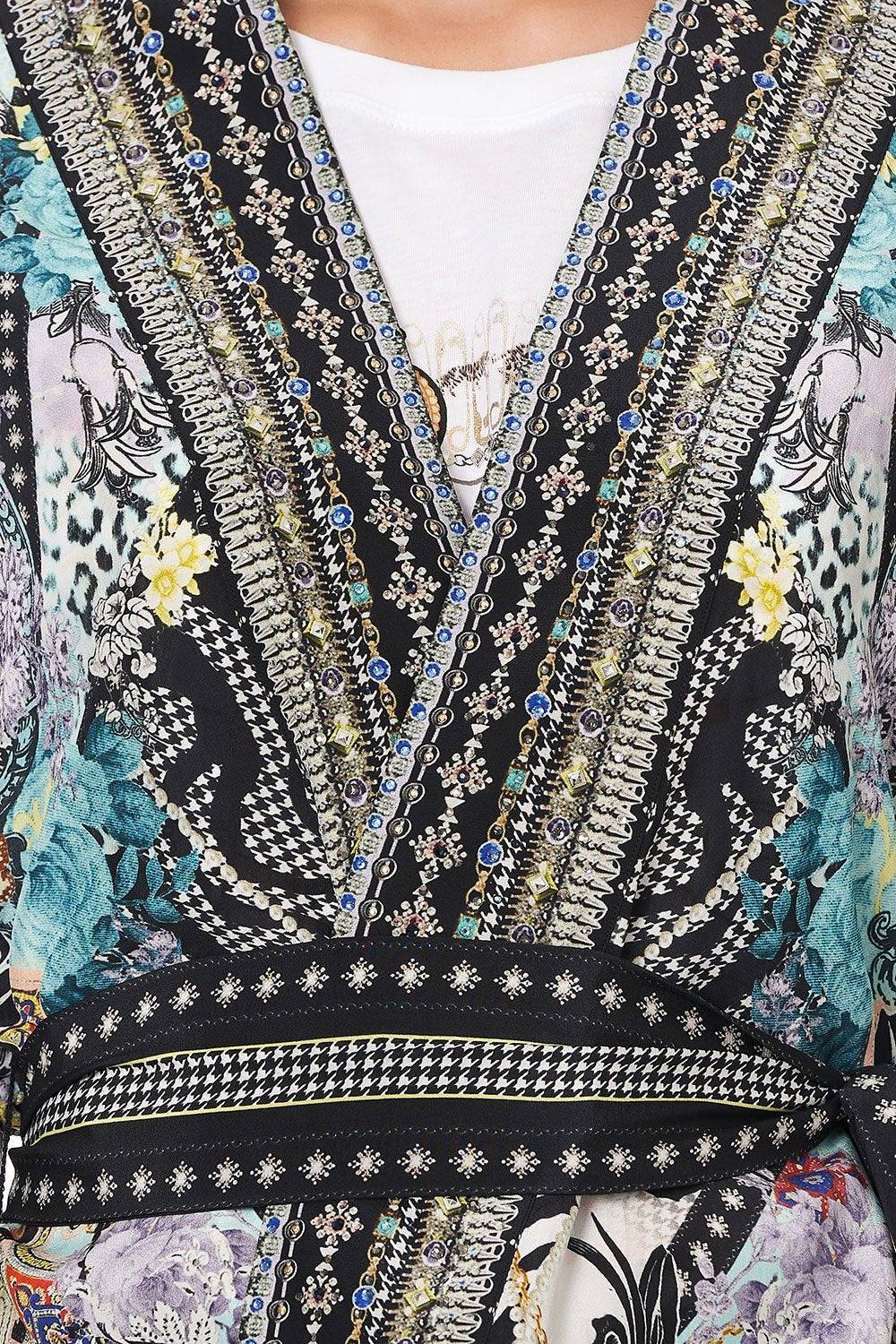 KIMONO WITH TIE BELT THINK KINKS