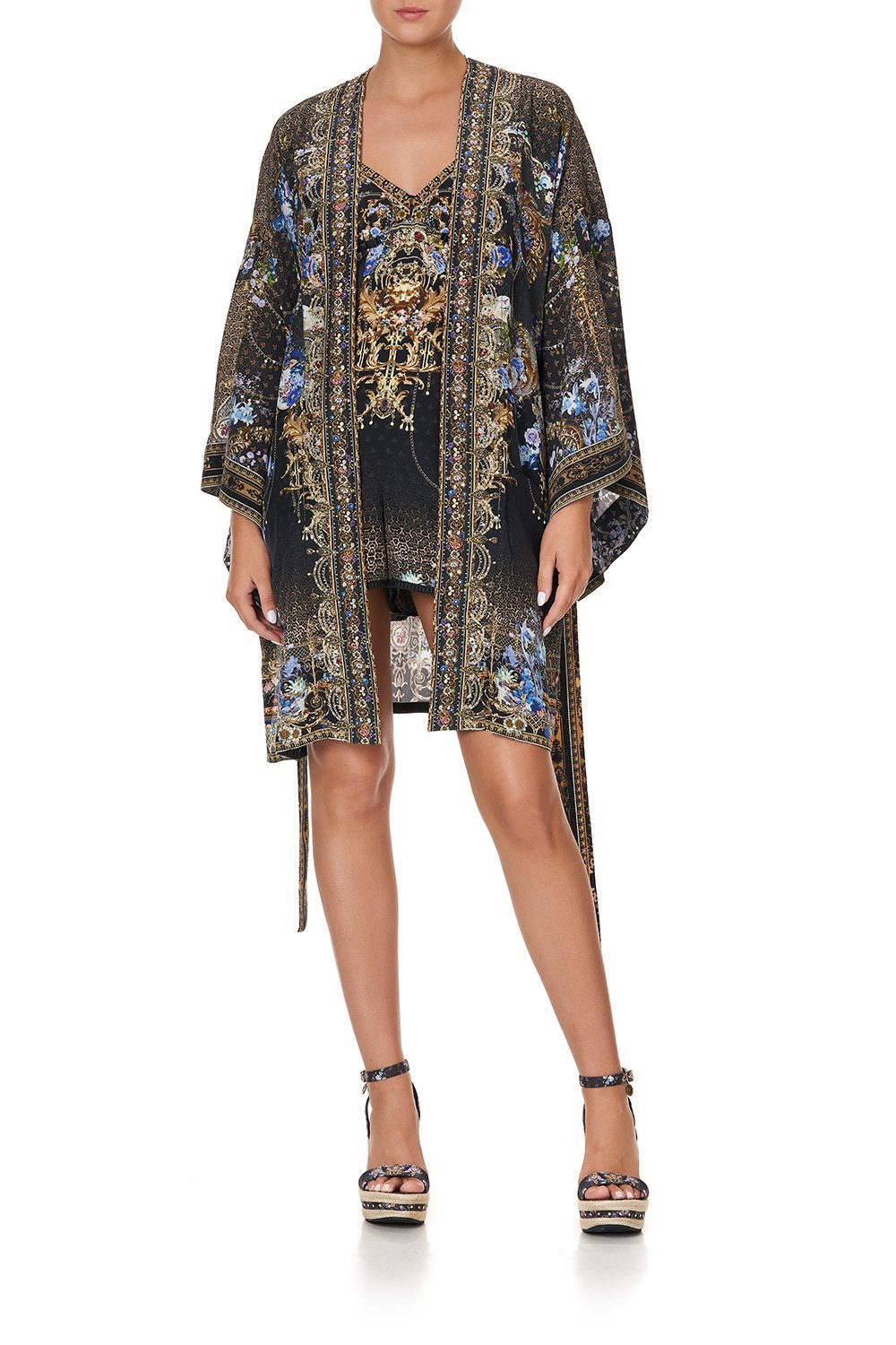 KIMONO WITH TIE BELT PALACE PLAYHOUSE