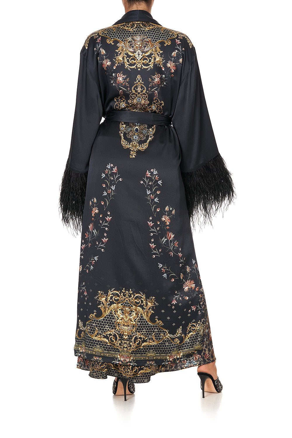 LONG ROBE WITH FLARED SLEEVE ABINGDON PALACE