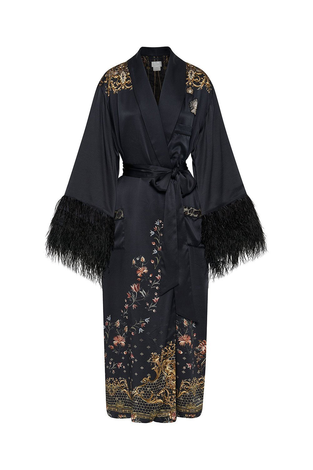 LONG ROBE WITH FLARED SLEEVE ABINGDON PALACE