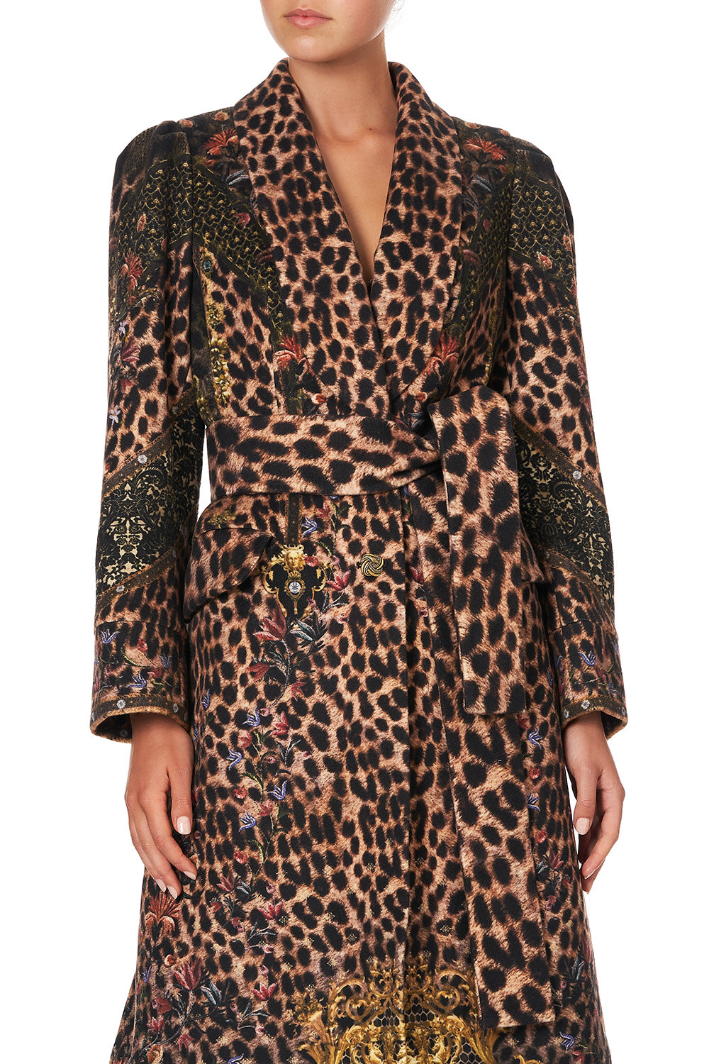 ROUNDED COLLAR COAT ABINGDON PALACE