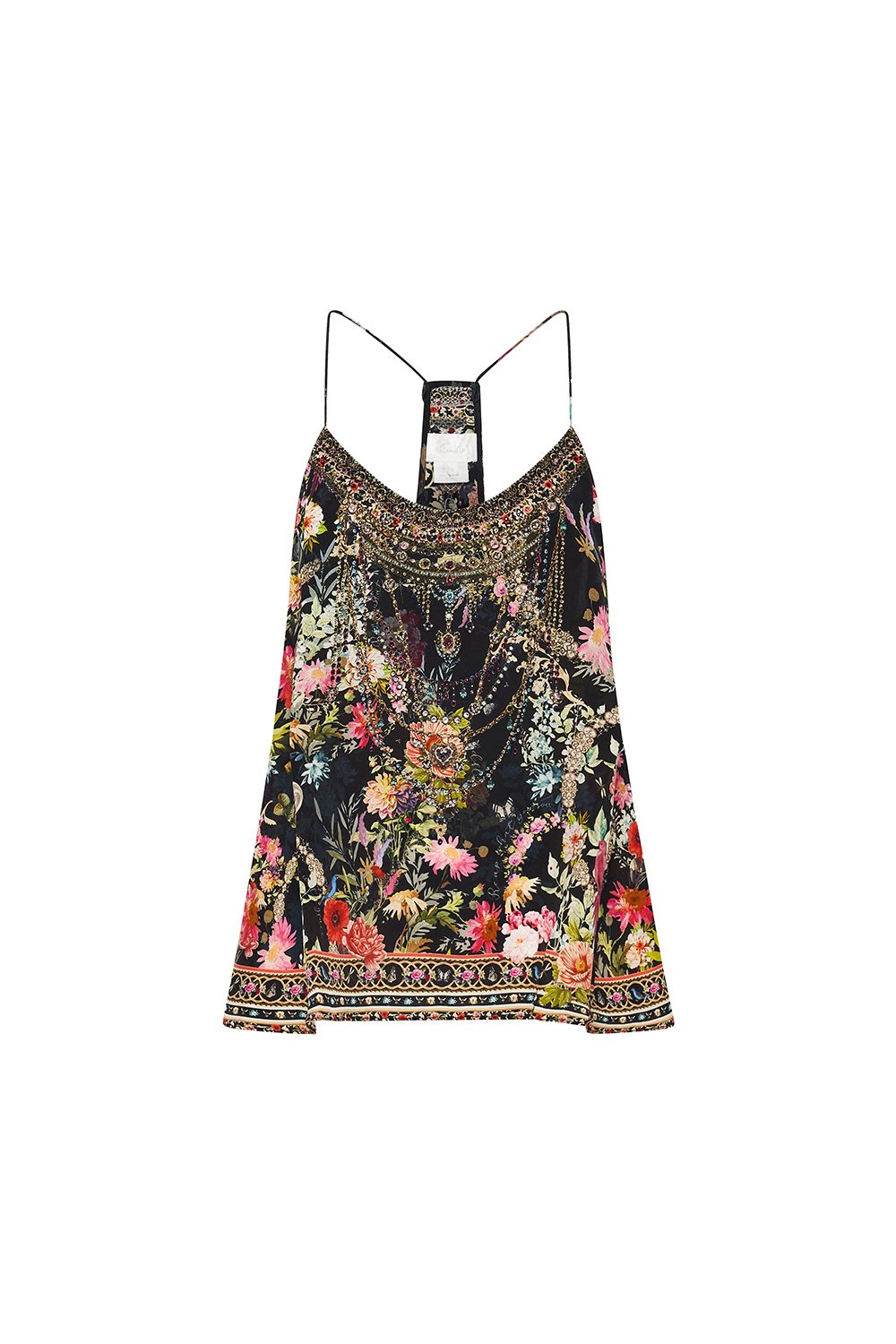 T BACK SHOESTRING TOP HAMPTON HIVE