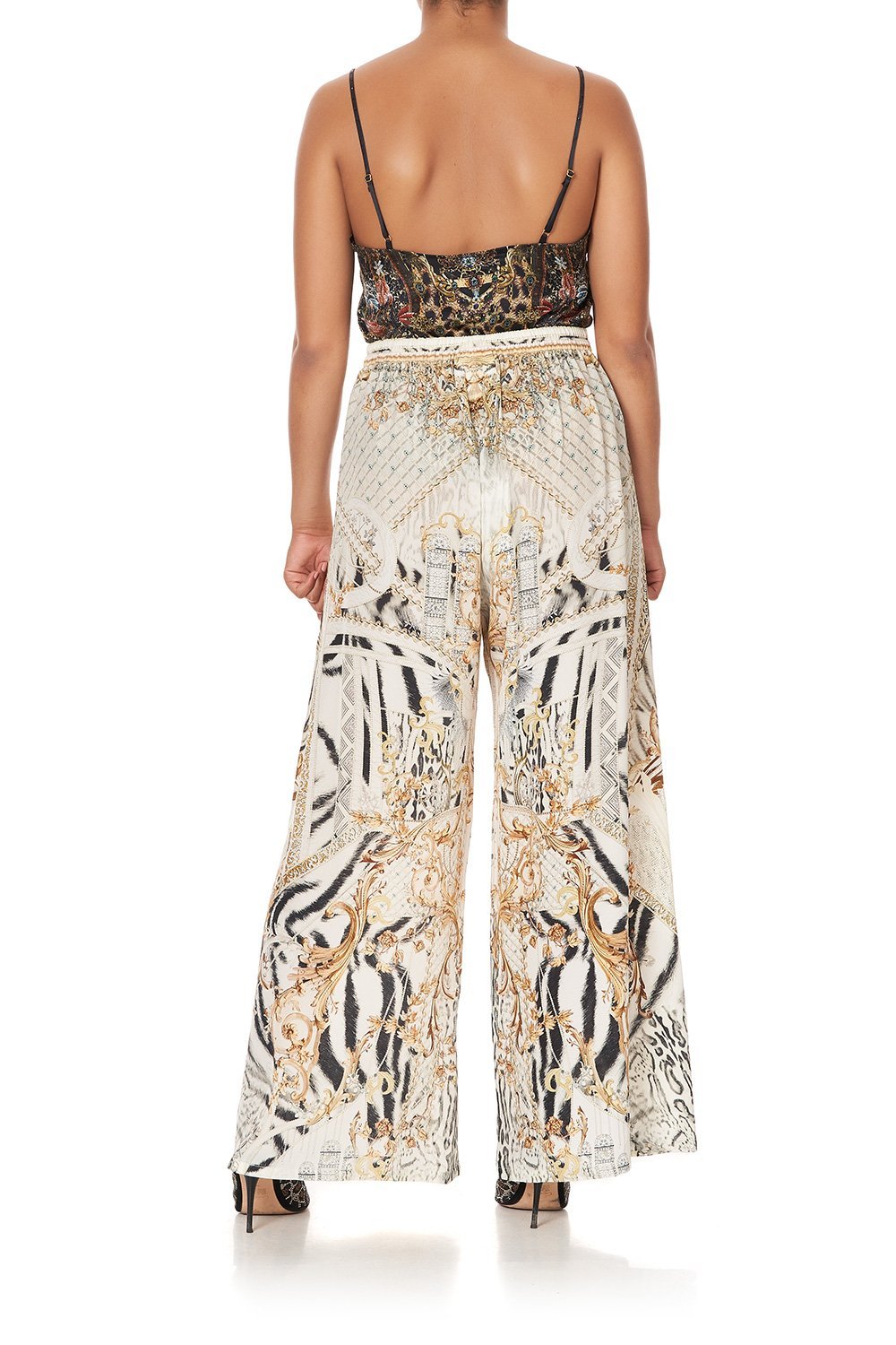 WIDE LEG TROUSER WITH FRONT POCKETS GATES OF GLORY