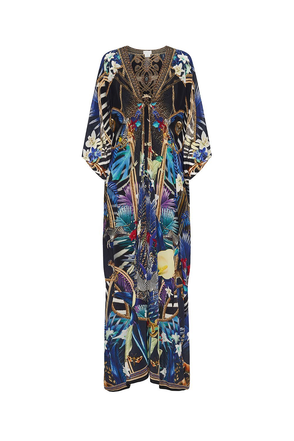 SPLIT SLEEVE KAFTAN WITH HARDWARE RAINBOW ROOM