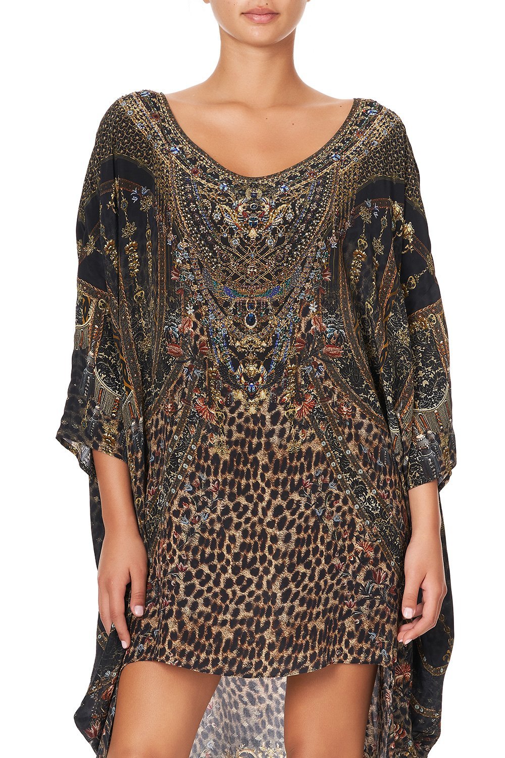 SCOOP BACK HEM DRESS ABINGDON PALACE