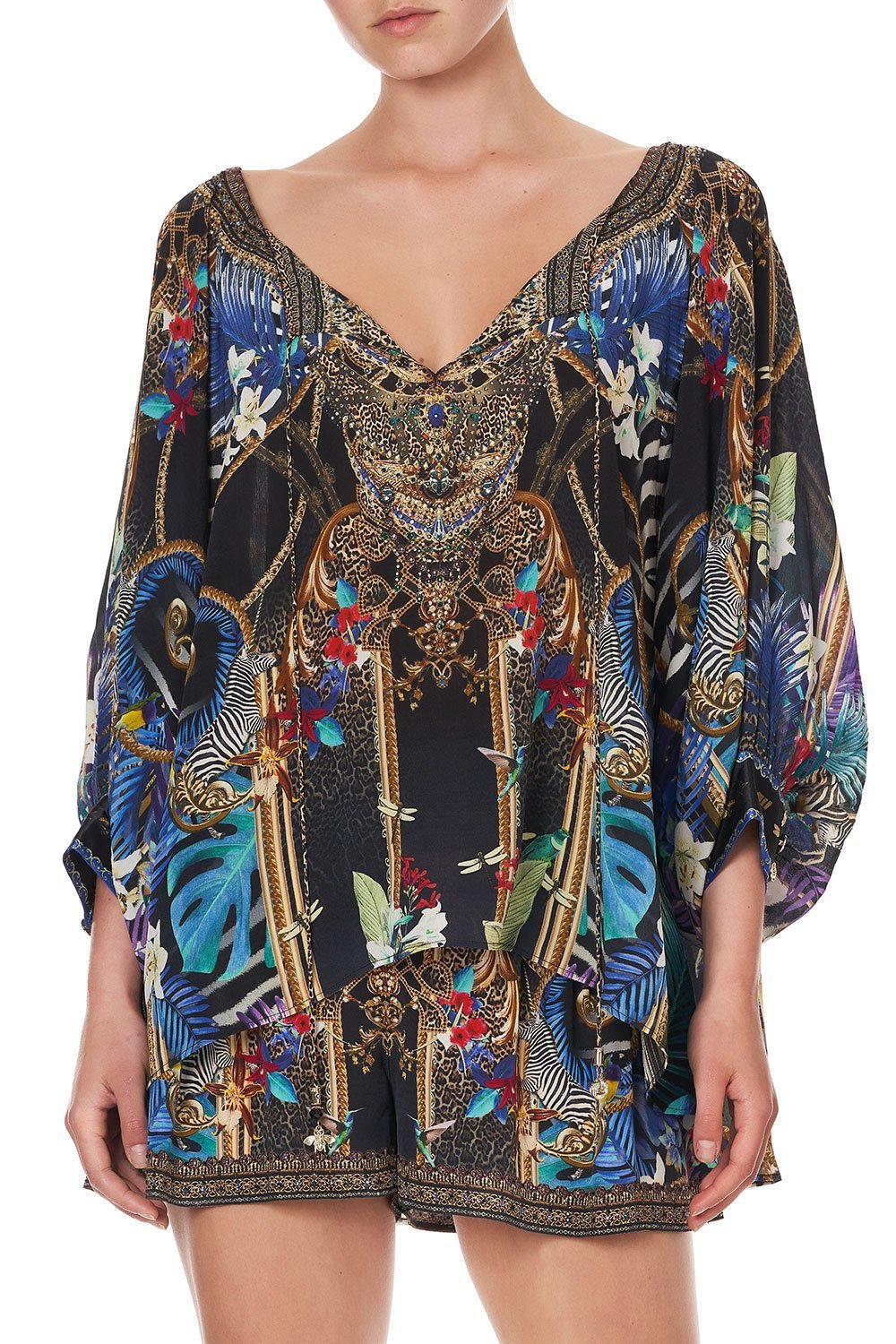 RAGLAN SLEEVE BLOUSE WITH CUFF RAINBOW ROOM