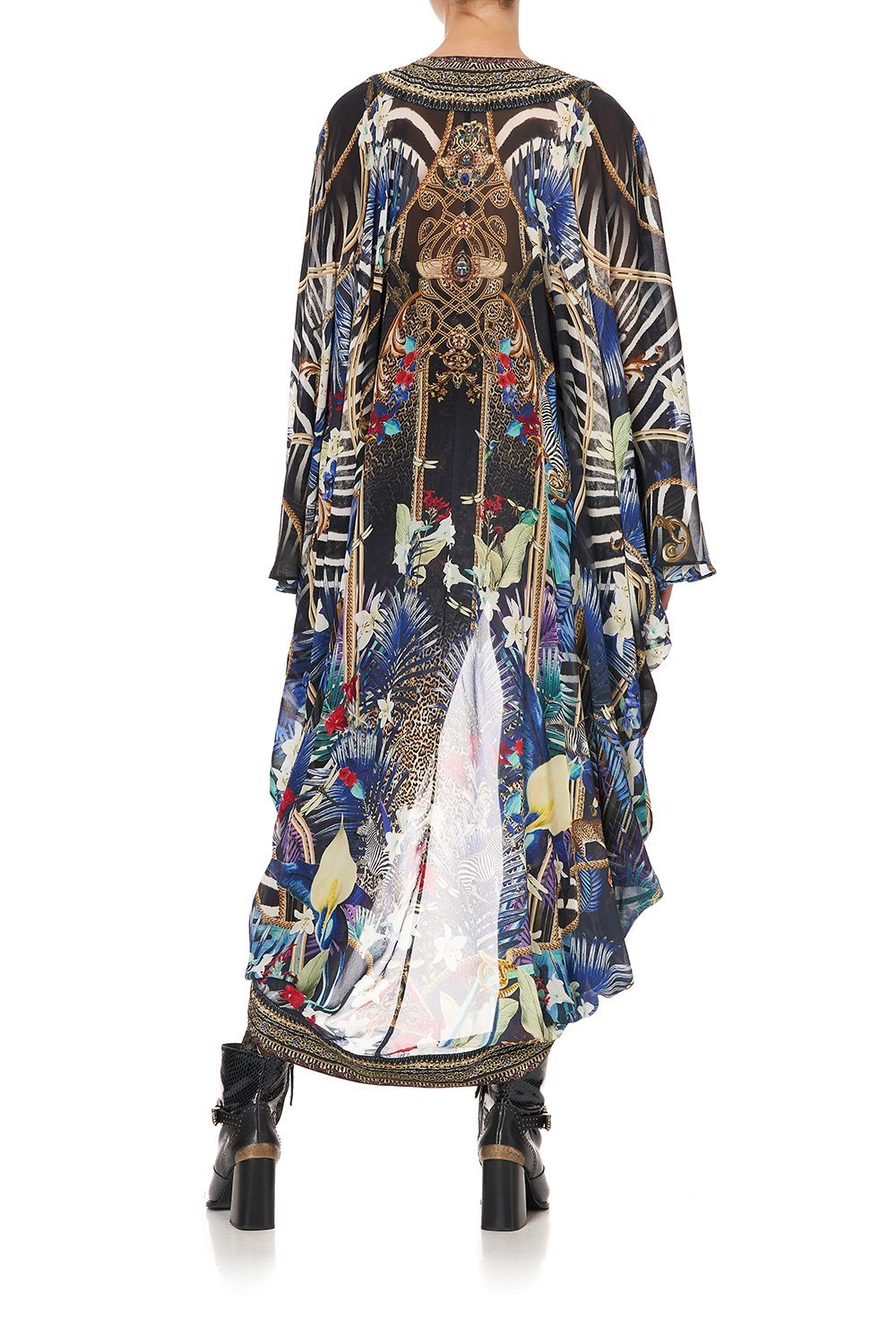 LONGE SLEEVE LONG CAPE RAINBOW ROOM