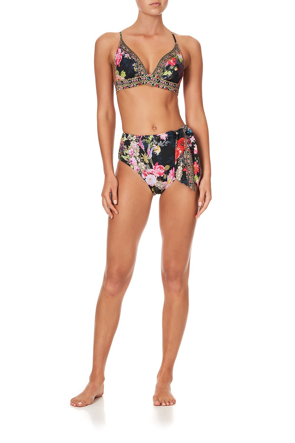 TIE FRONT HIGH WAIST PANT HAMPTON HIVE