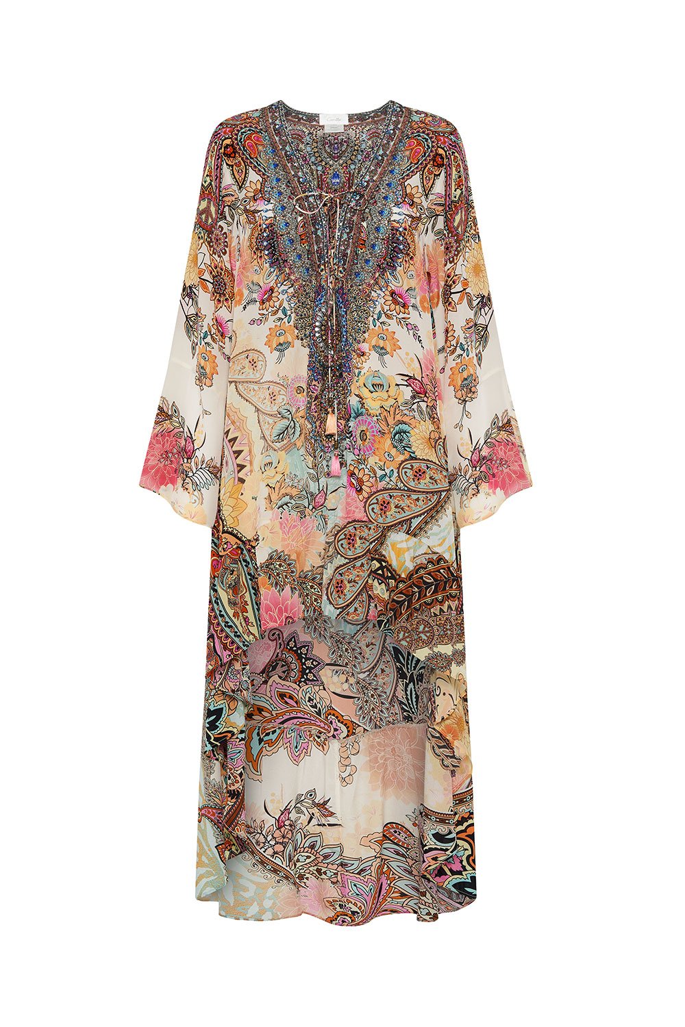 SHORT DRESS WITH HIGH LOW HEM CARNABY DISCO