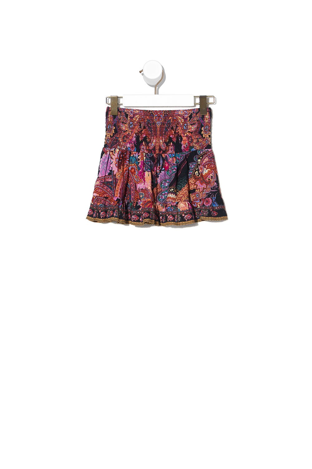 KIDS SHIRRING WAIST SKIRT 12-14 MAYFAIR MARY