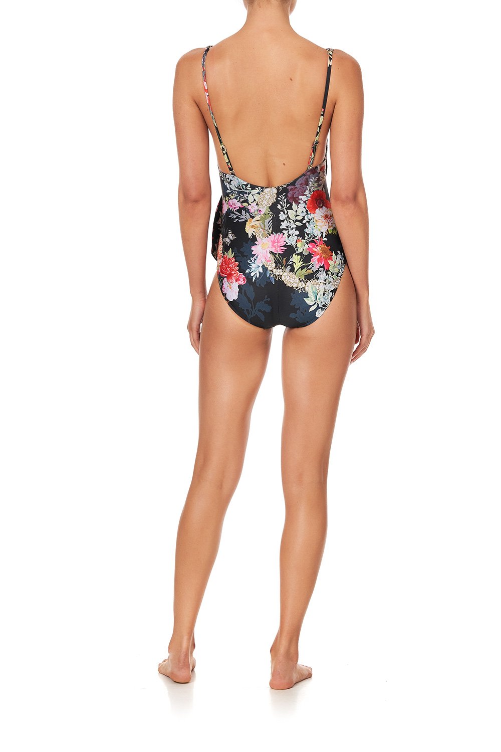 WRAP TIE ONE PIECE HAMPTON HIVE