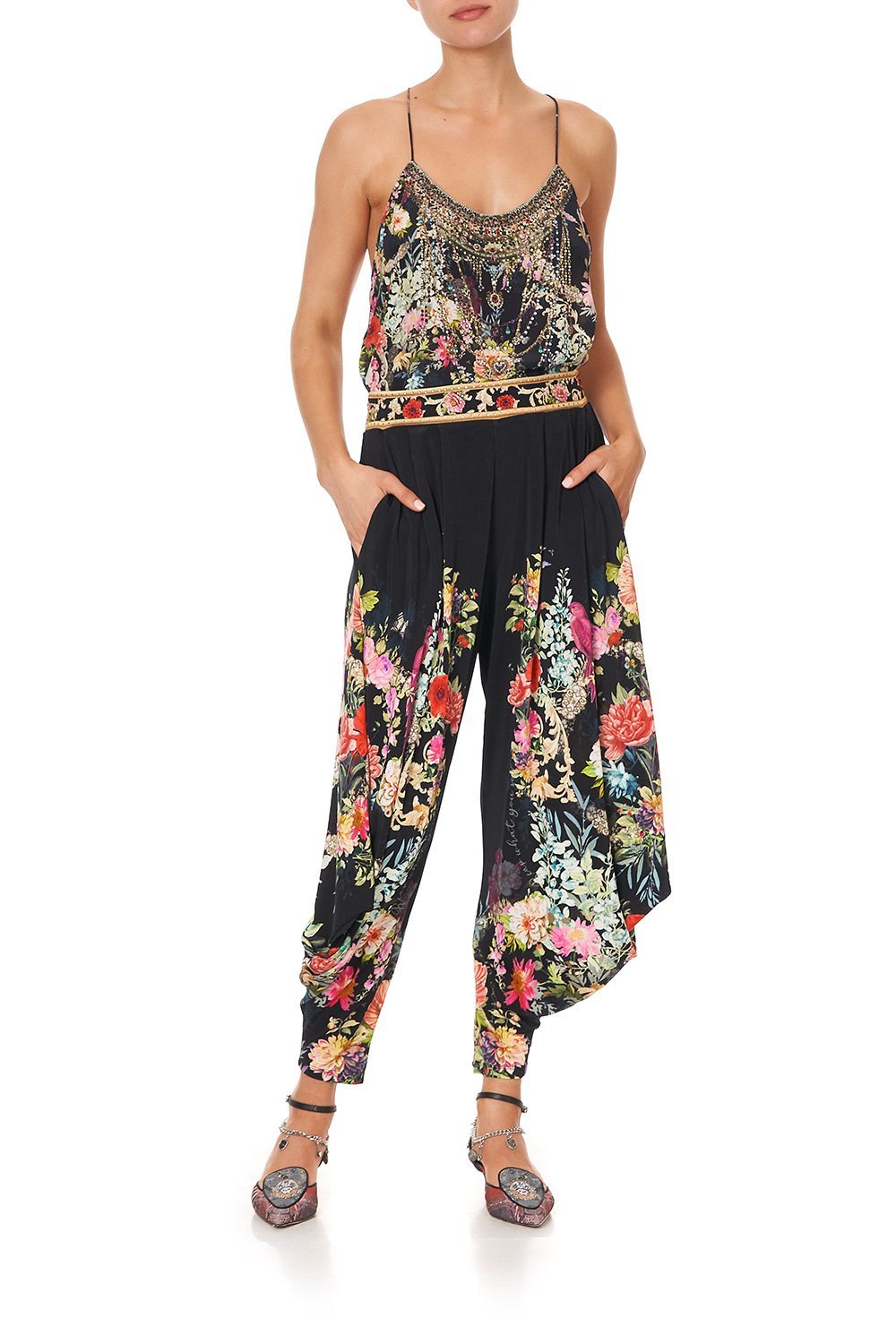 JERSEY DRAPE PANT WITH POCKET HAMPTON HIVE