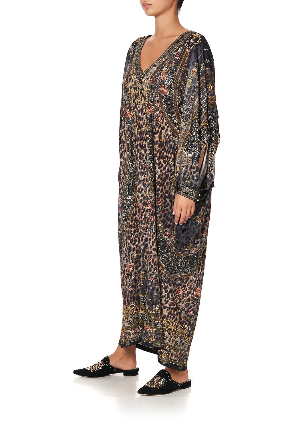 WATERFALL SLEEVE DRESS ABINGDON PALACE