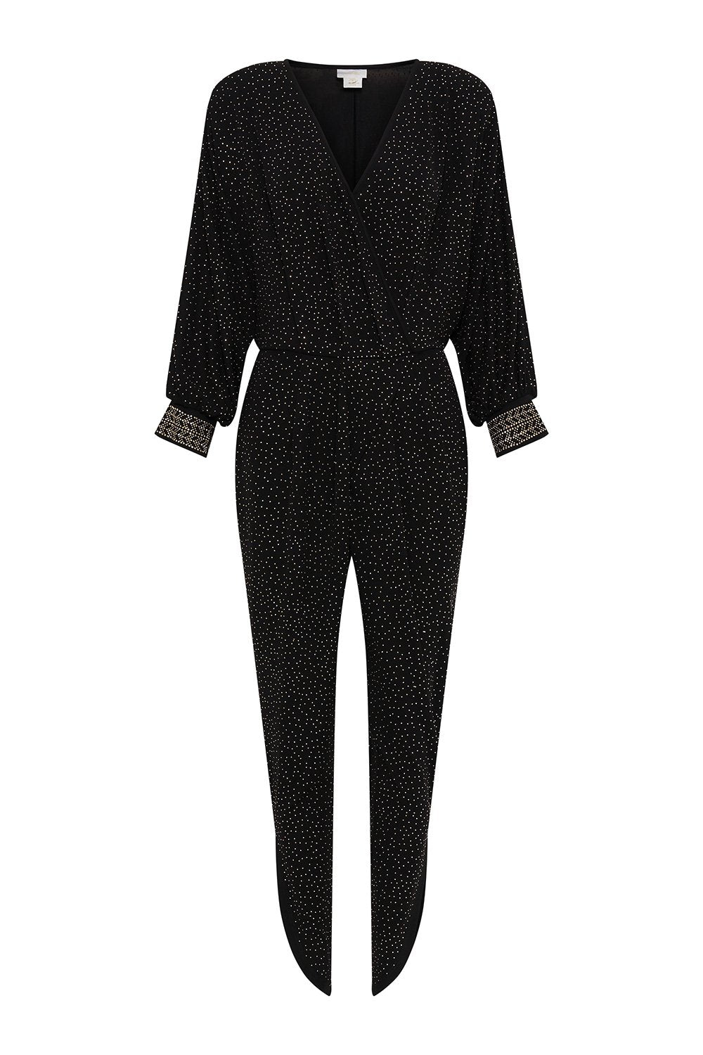 JERSEY TWIST FRONT JUMPSUIT LADY STARDUST