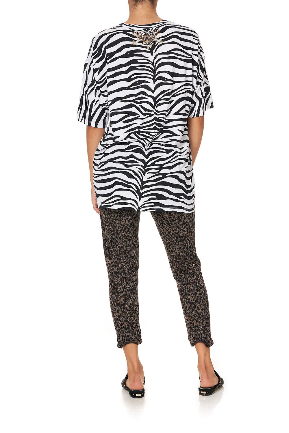 OVERSIZE BAND TEE RAINBOW ROOM