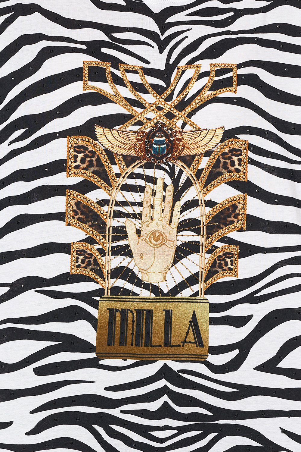 OVERSIZE BAND TEE RAINBOW ROOM