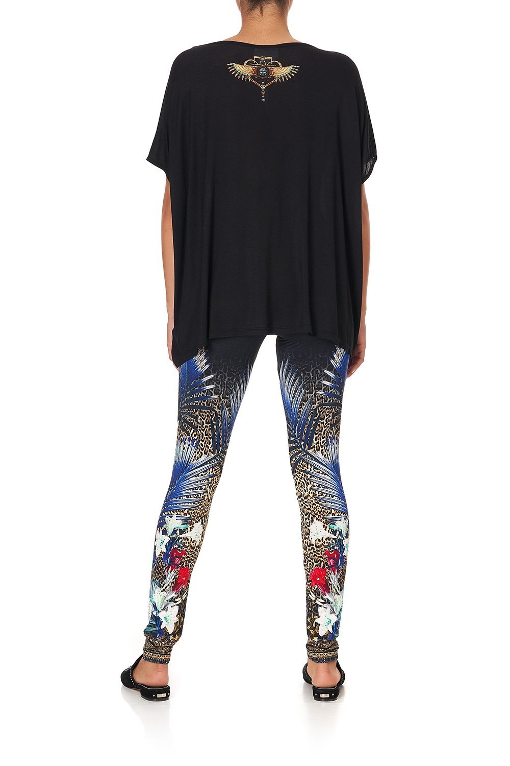 LOOSE FIT ROUND NECK TEE RAINBOW ROOM