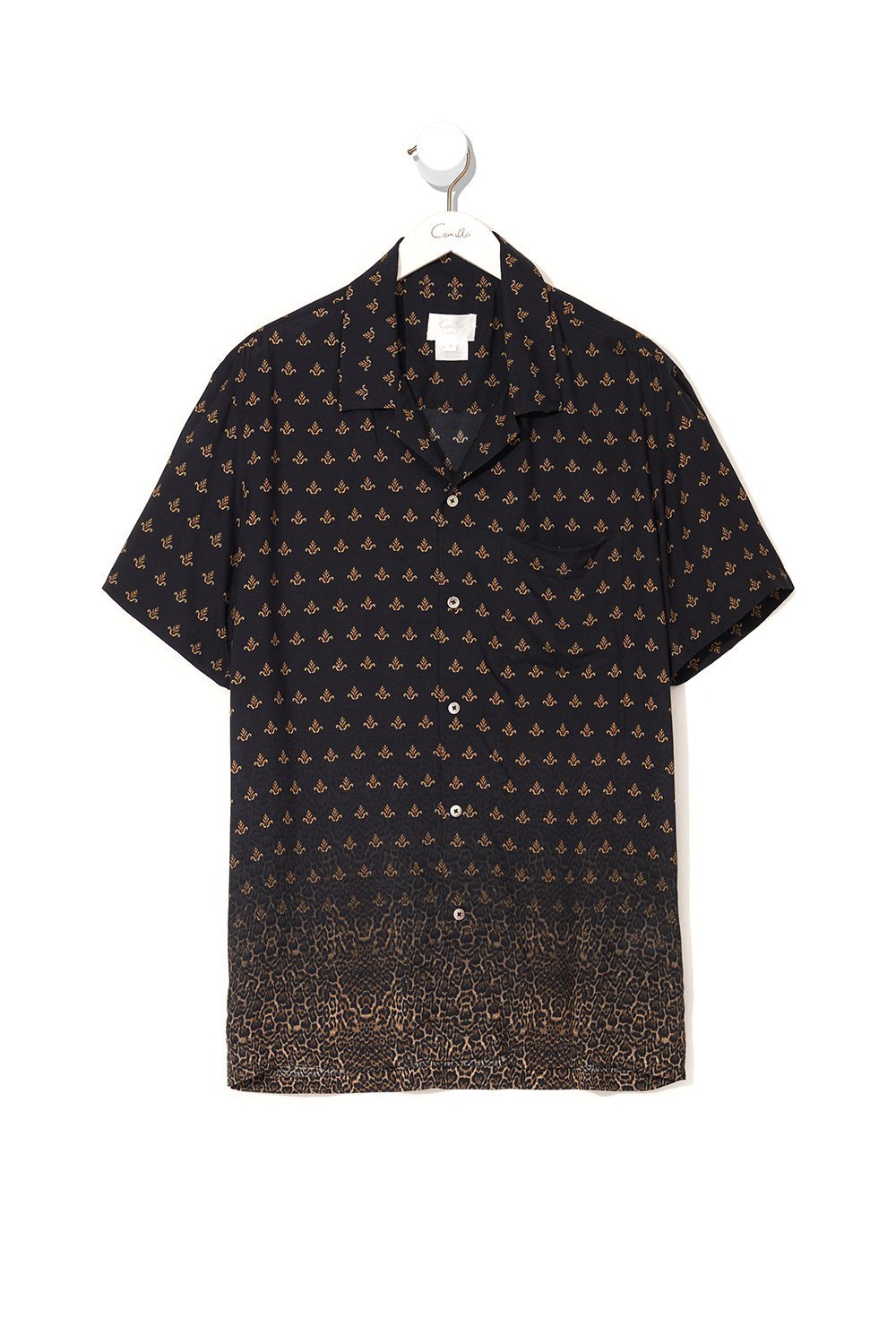 SHORT SLEEVE CAMP COLLARED SHIRT ABINGDON PALACE