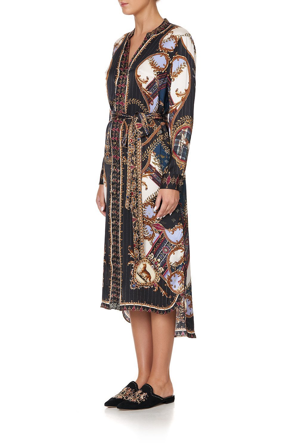 MID LENGTH SHIRT DRESS DINING HALL DARLING