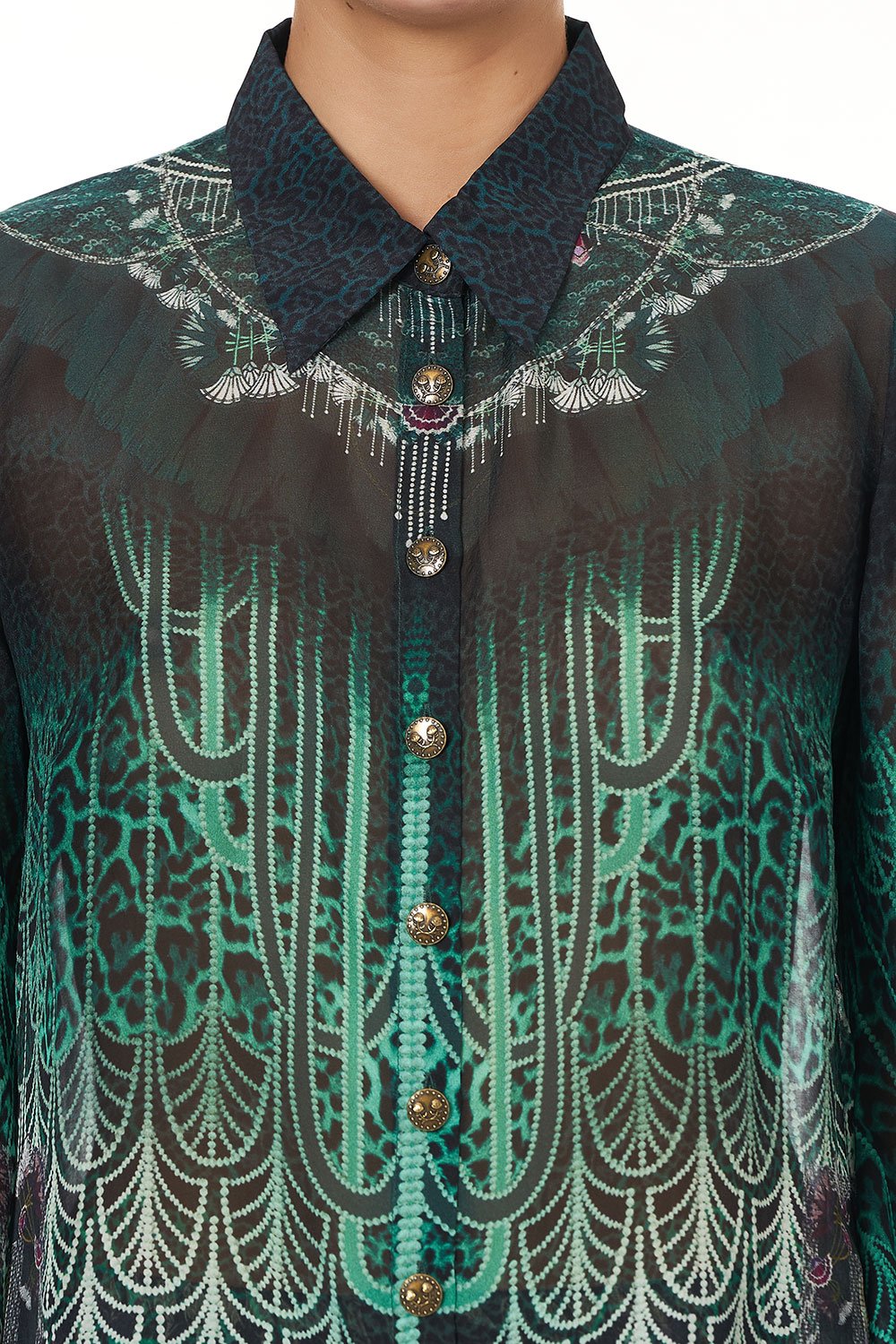 SPLIT SLEEVE BLOUSE FITZGERALDS FLAPPER