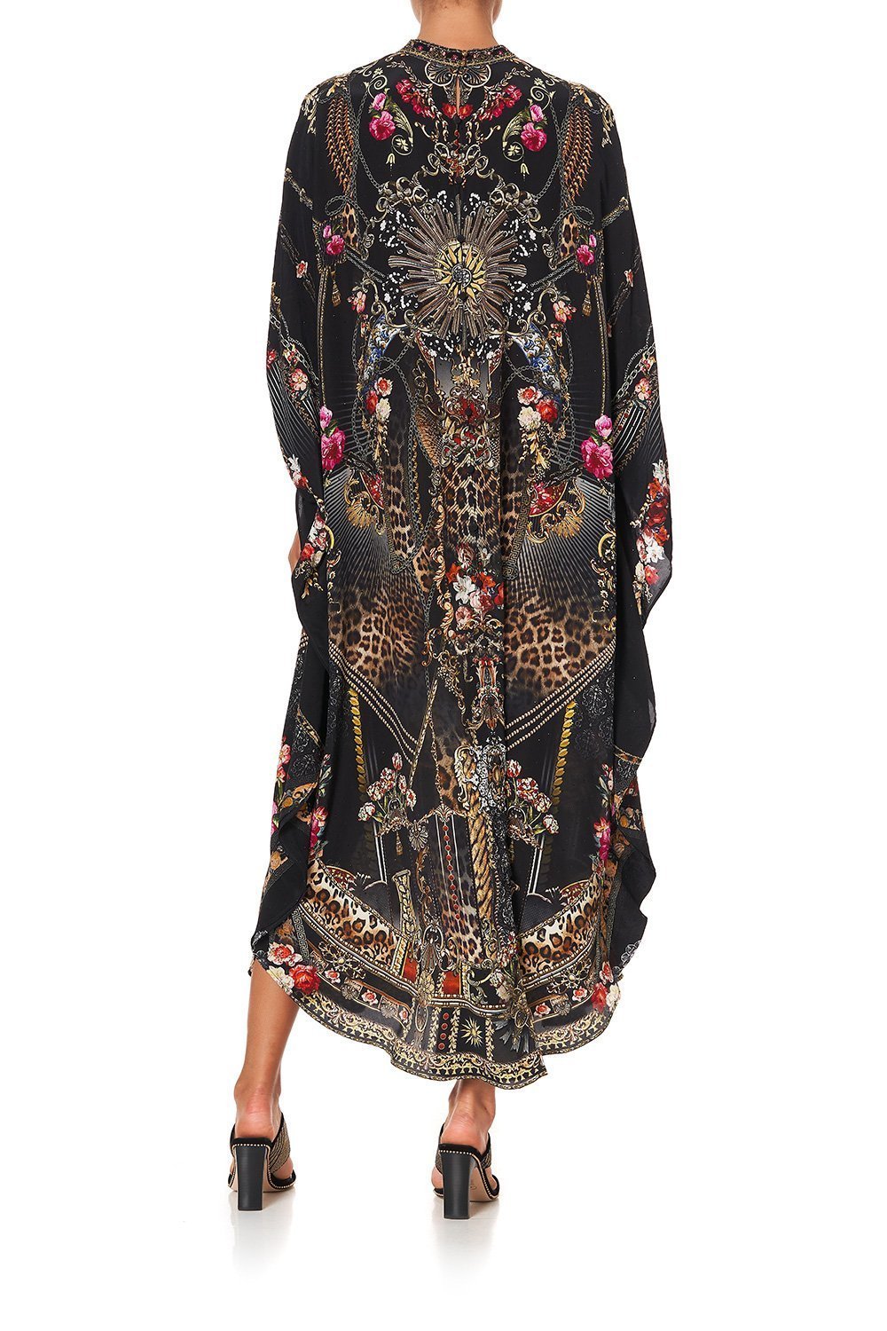 KAFTAN WITH HIGH COLLAR STAND GOTHIC GODDESS