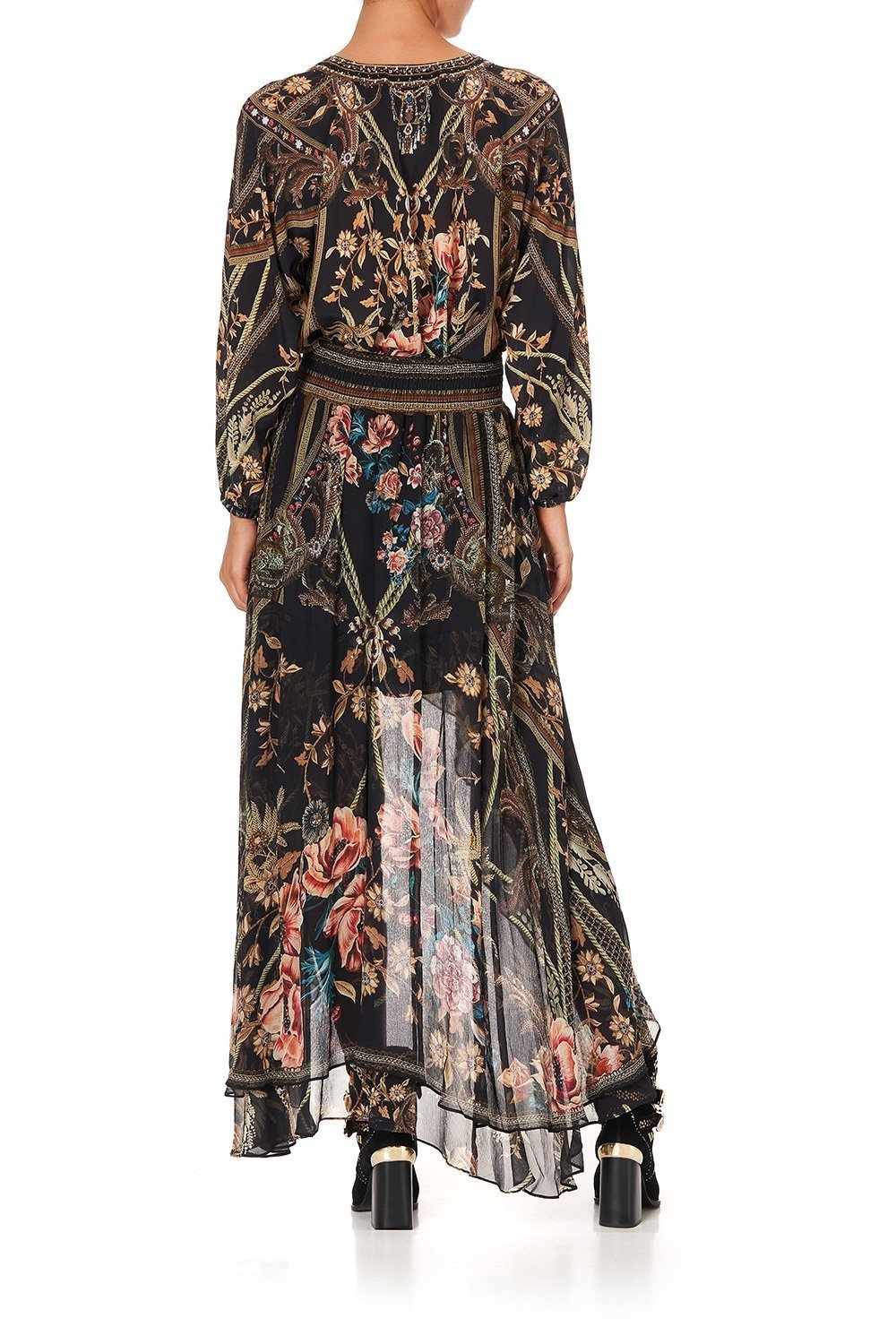 SKIRT WITH DOUBLE LAYER HEM BELLE OF THE BAROQUE