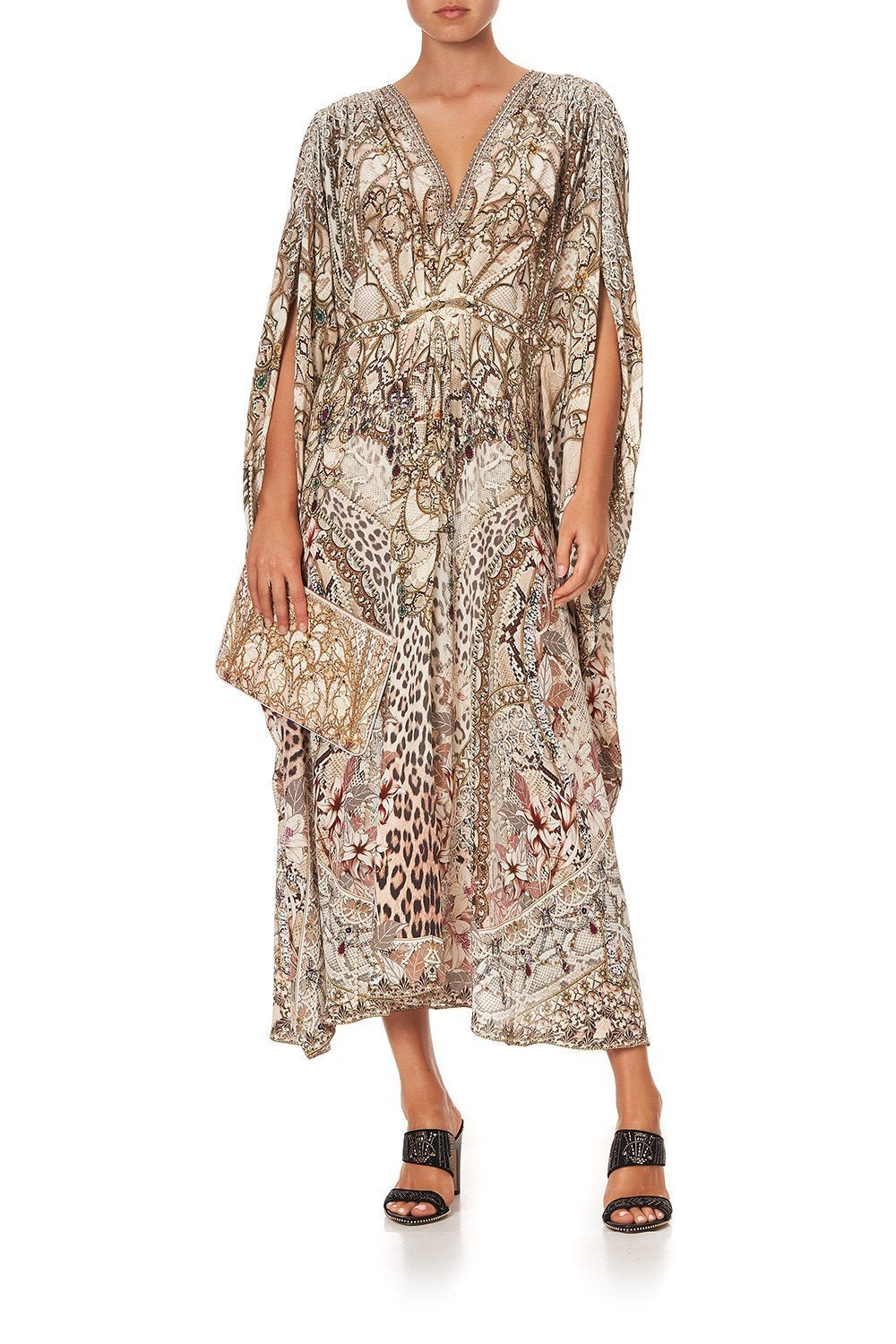 MIDI KAFTAN WITH WAIST DETAIL ALL IS NOUVEAU