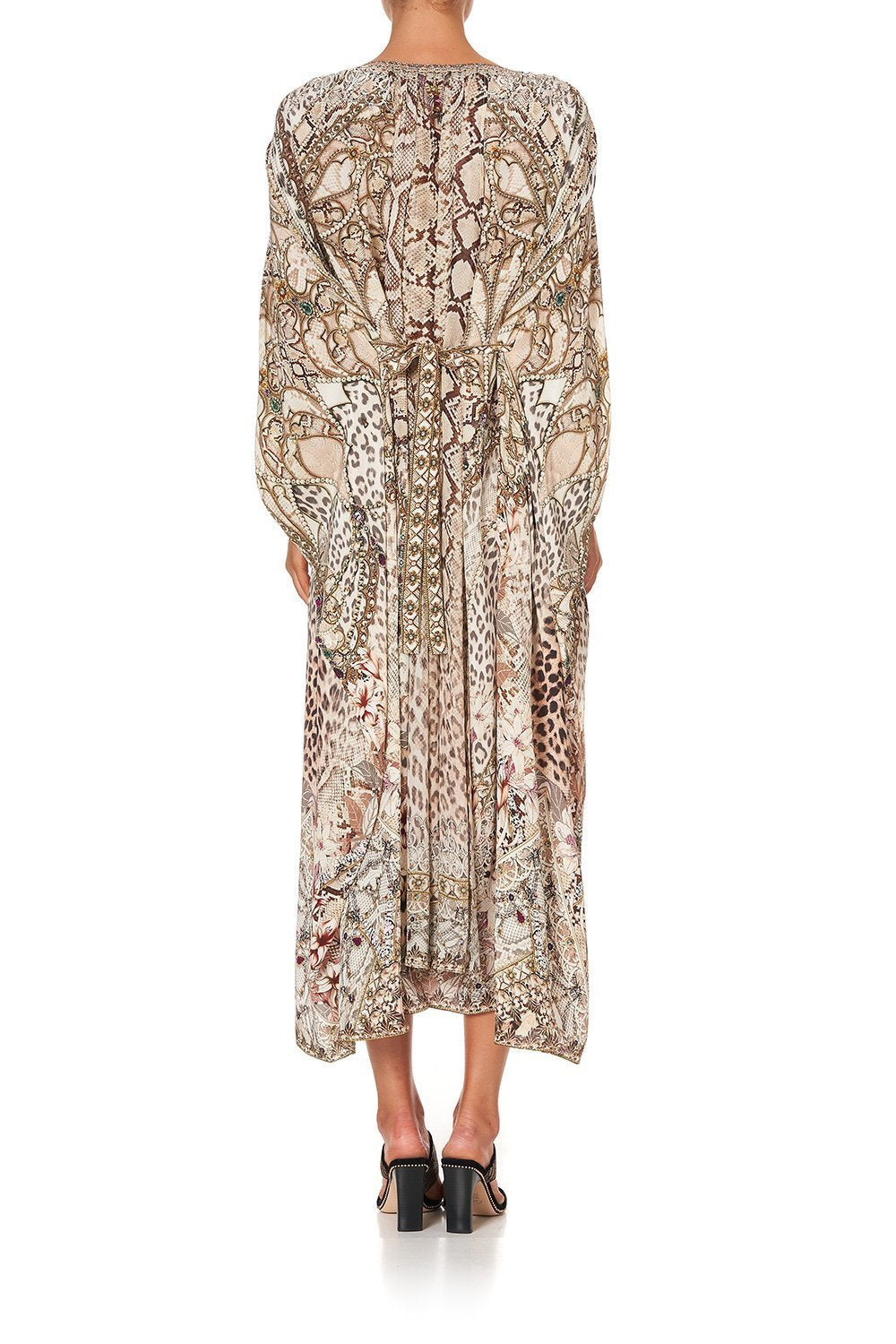 MIDI KAFTAN WITH WAIST DETAIL ALL IS NOUVEAU