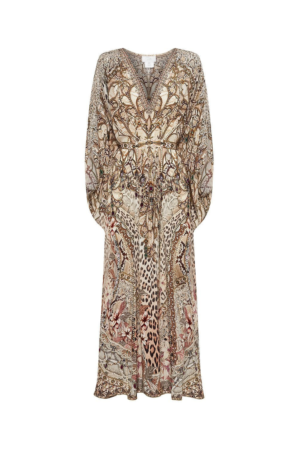 MIDI KAFTAN WITH WAIST DETAIL ALL IS NOUVEAU