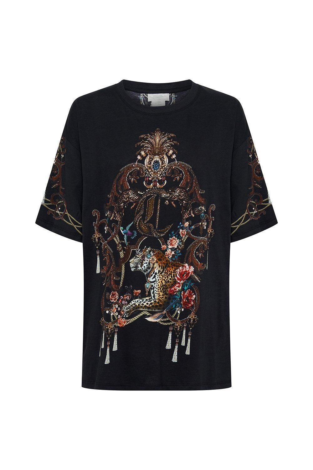 OVERSIZE BAND TEE BELLE OF THE BAROQUE