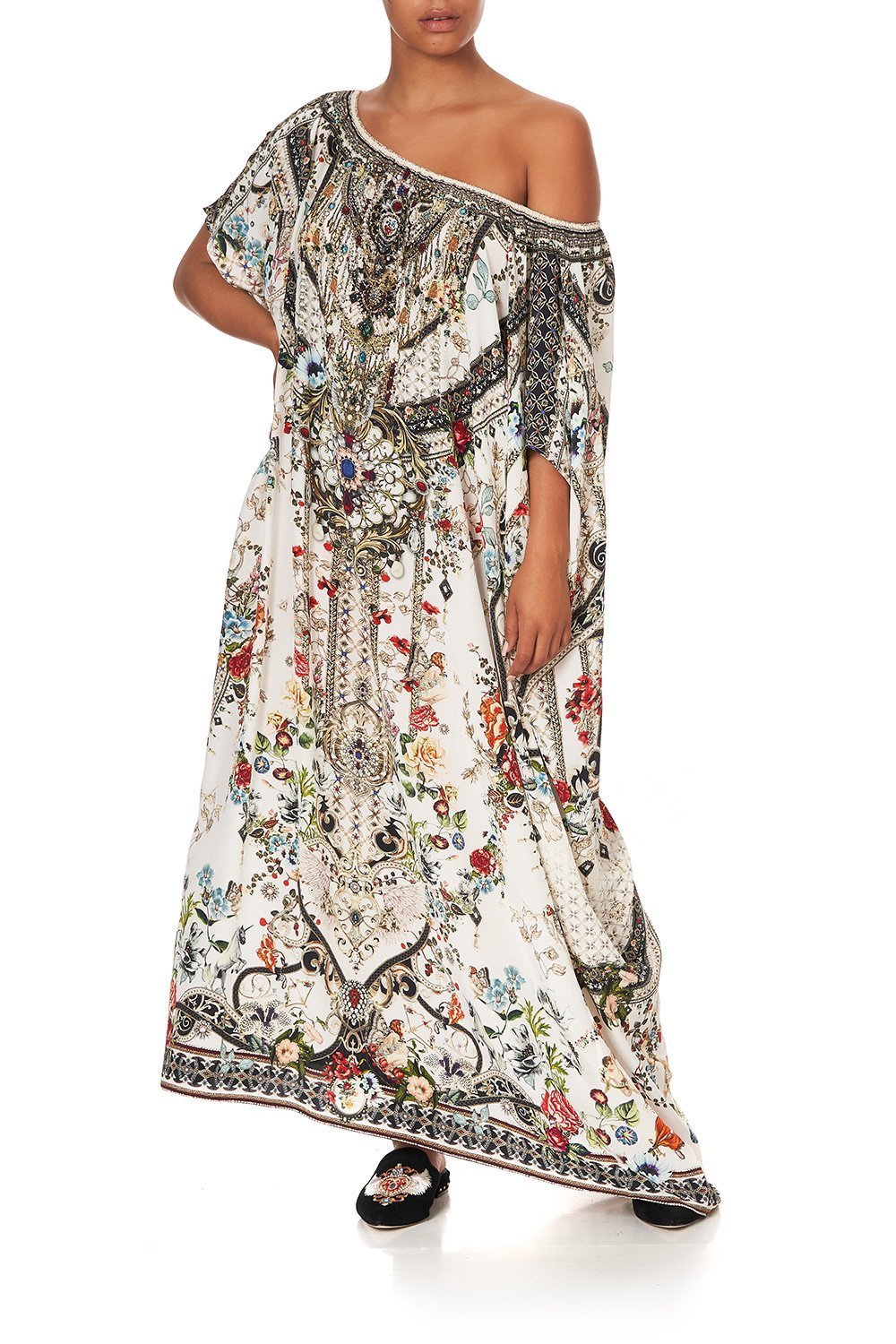 OFF SHOULDER KAFTAN SHAKESPEARES GARDEN