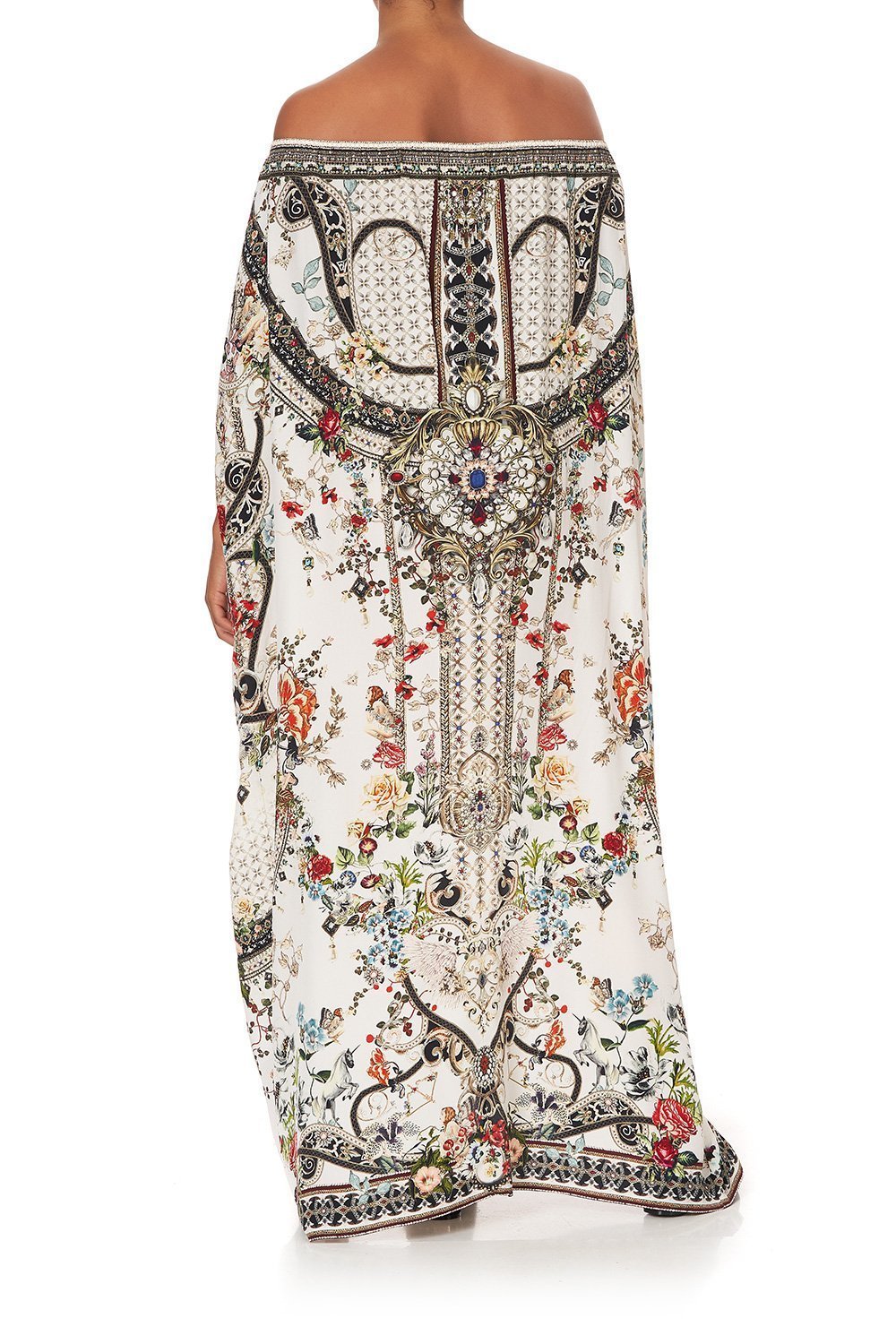 OFF SHOULDER KAFTAN SHAKESPEARES GARDEN