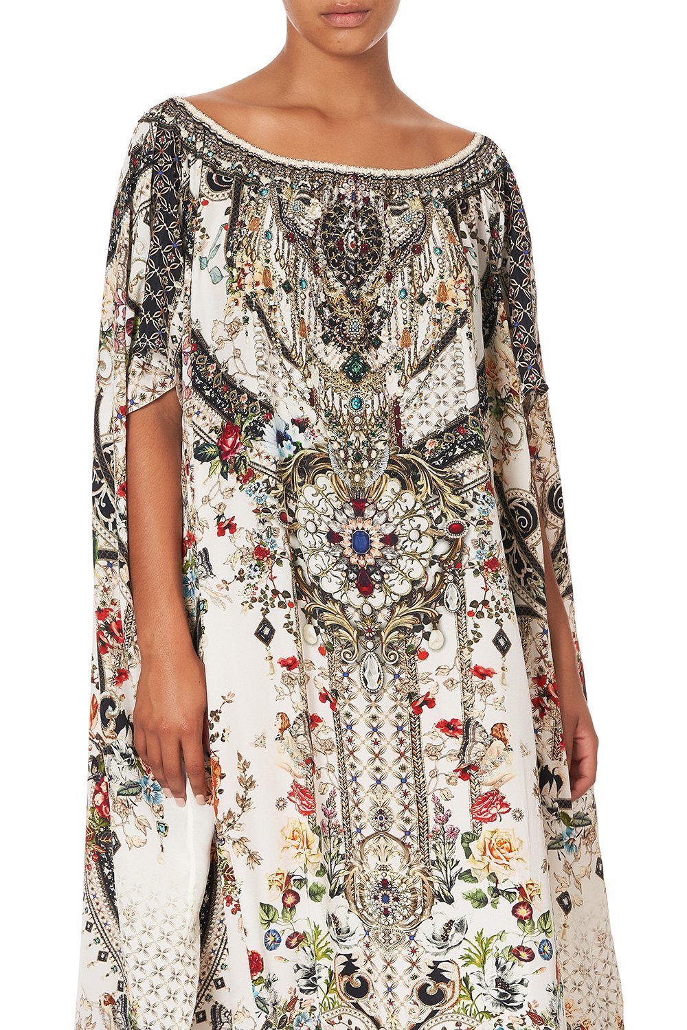 OFF SHOULDER KAFTAN SHAKESPEARES GARDEN
