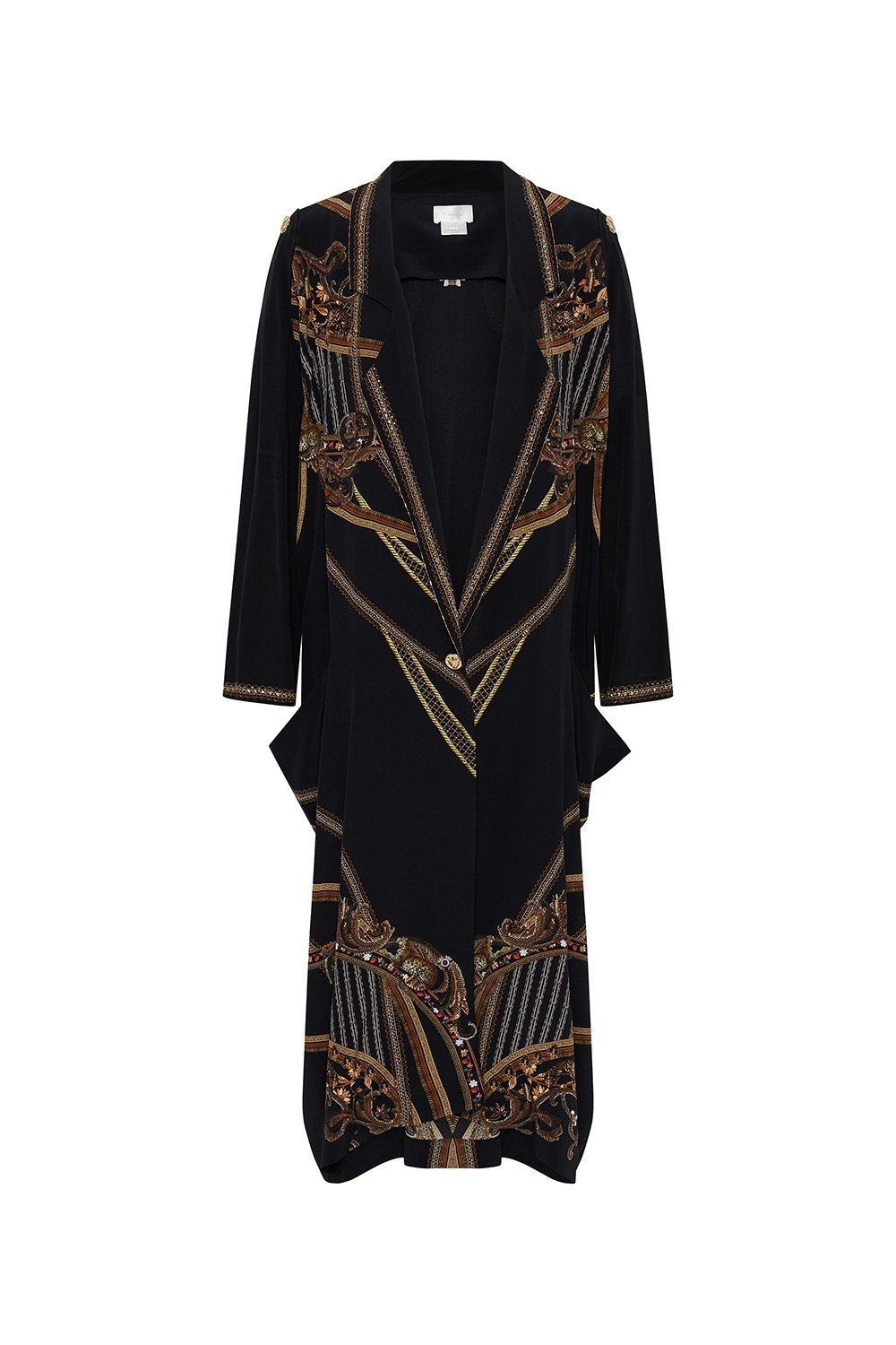 RELAXED PANEL COAT BELLE OF THE BAROQUE