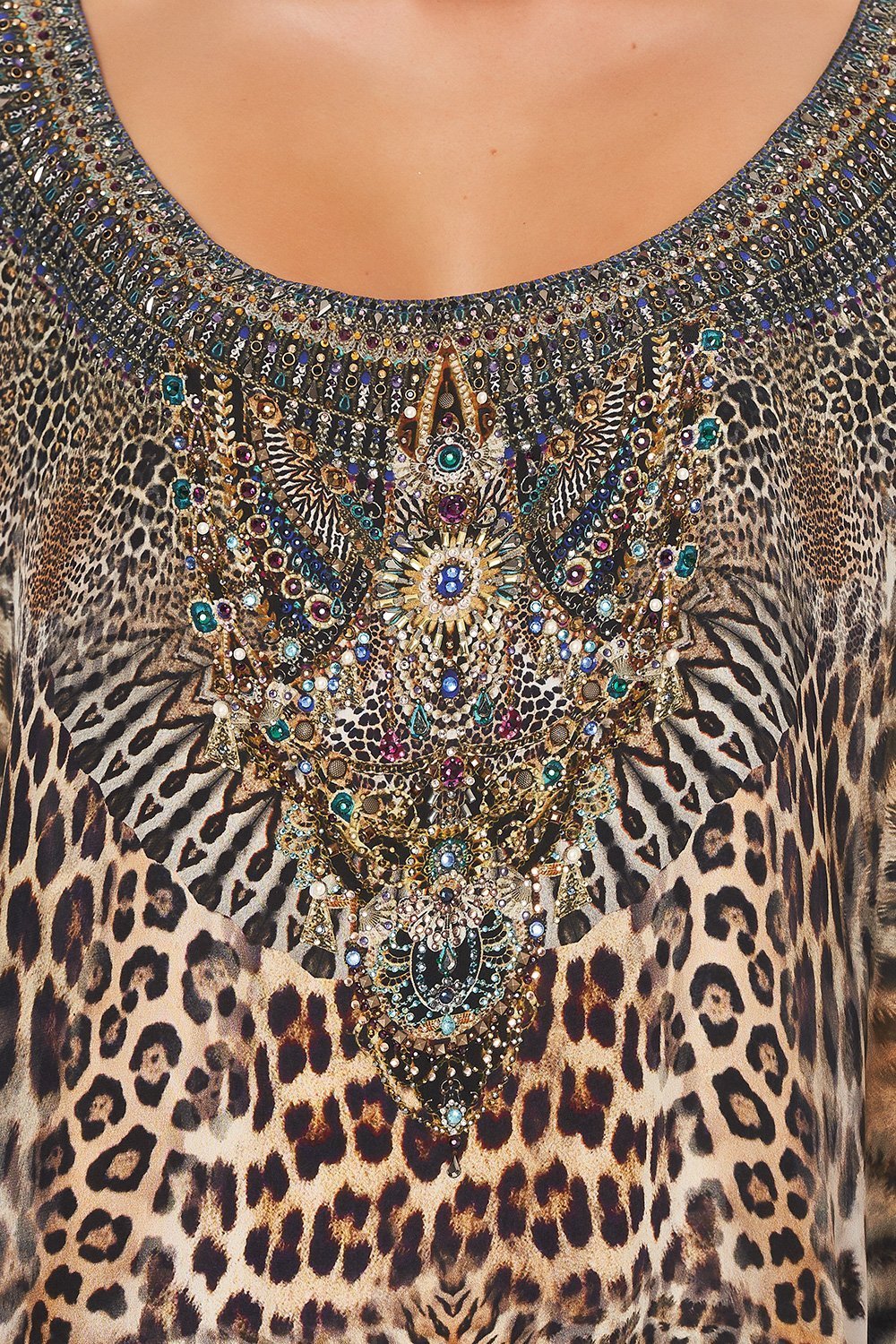 SHORT ROUND NECK KAFTAN CALL OF THE CATHEDRAL