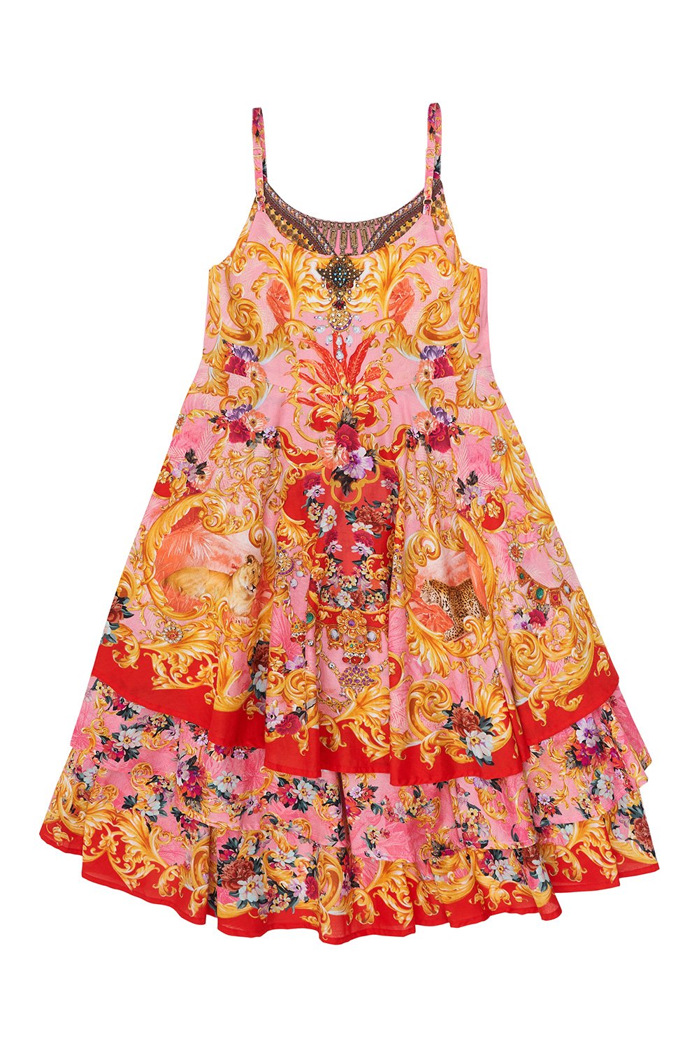 KIDS LAYERED DRESS 12-14 DIARIES OF A DIVA